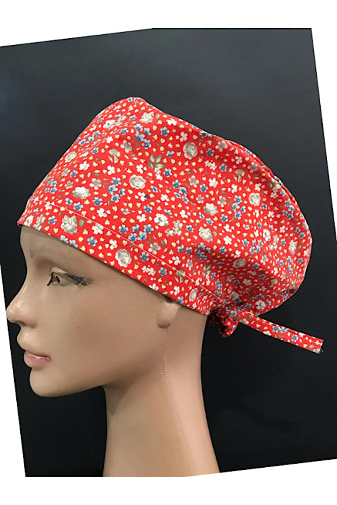 Cerrahi Bone Lastikli Ve Bağcıklıdır Doktor Hemşire Bonesi