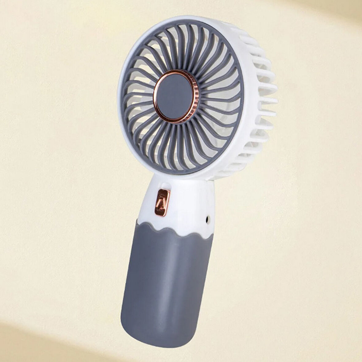 Taşınabilir Elle Tutulabilir, Şarjlı Masa ve El Fanı Vantilatör, Telefon Standlı Mini Fan, 16*8 cm, Hafif Tasarım, Düşük Gürültü Seviyesi