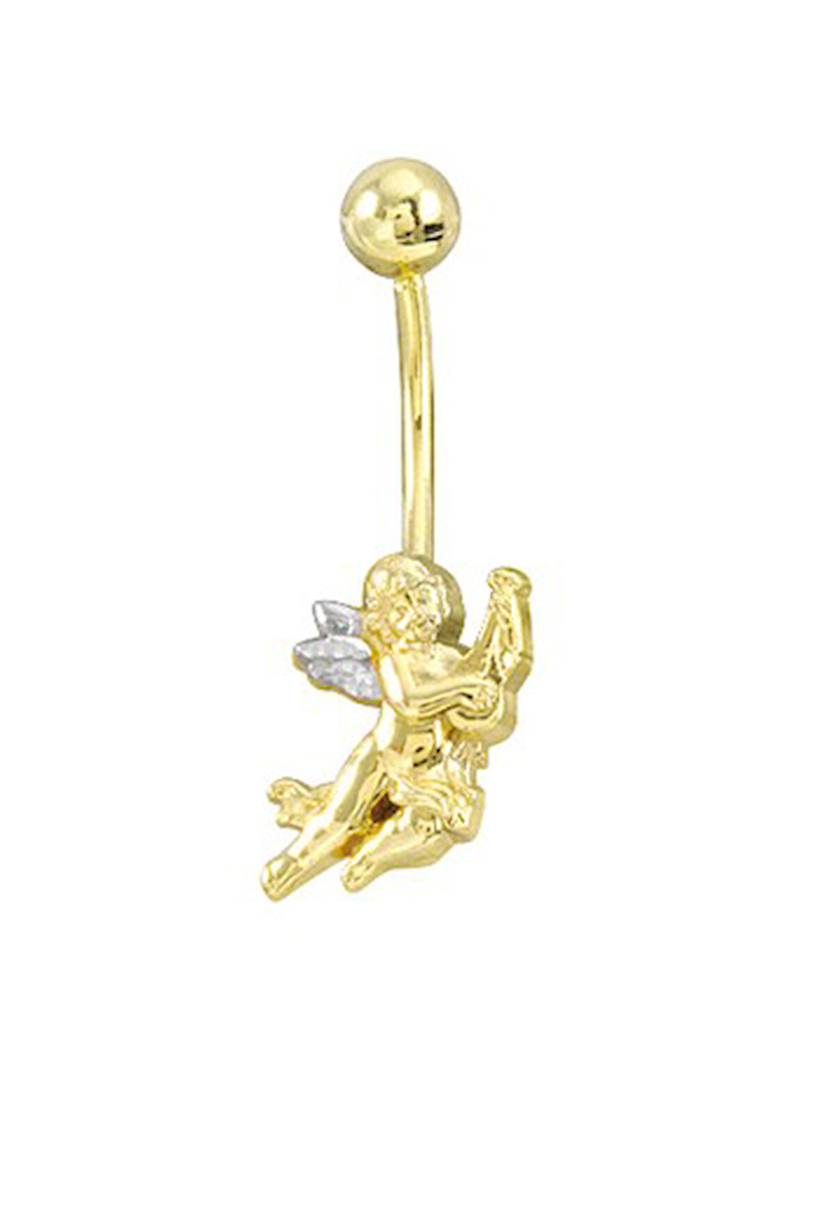 Altın Melek Göbek Piercing