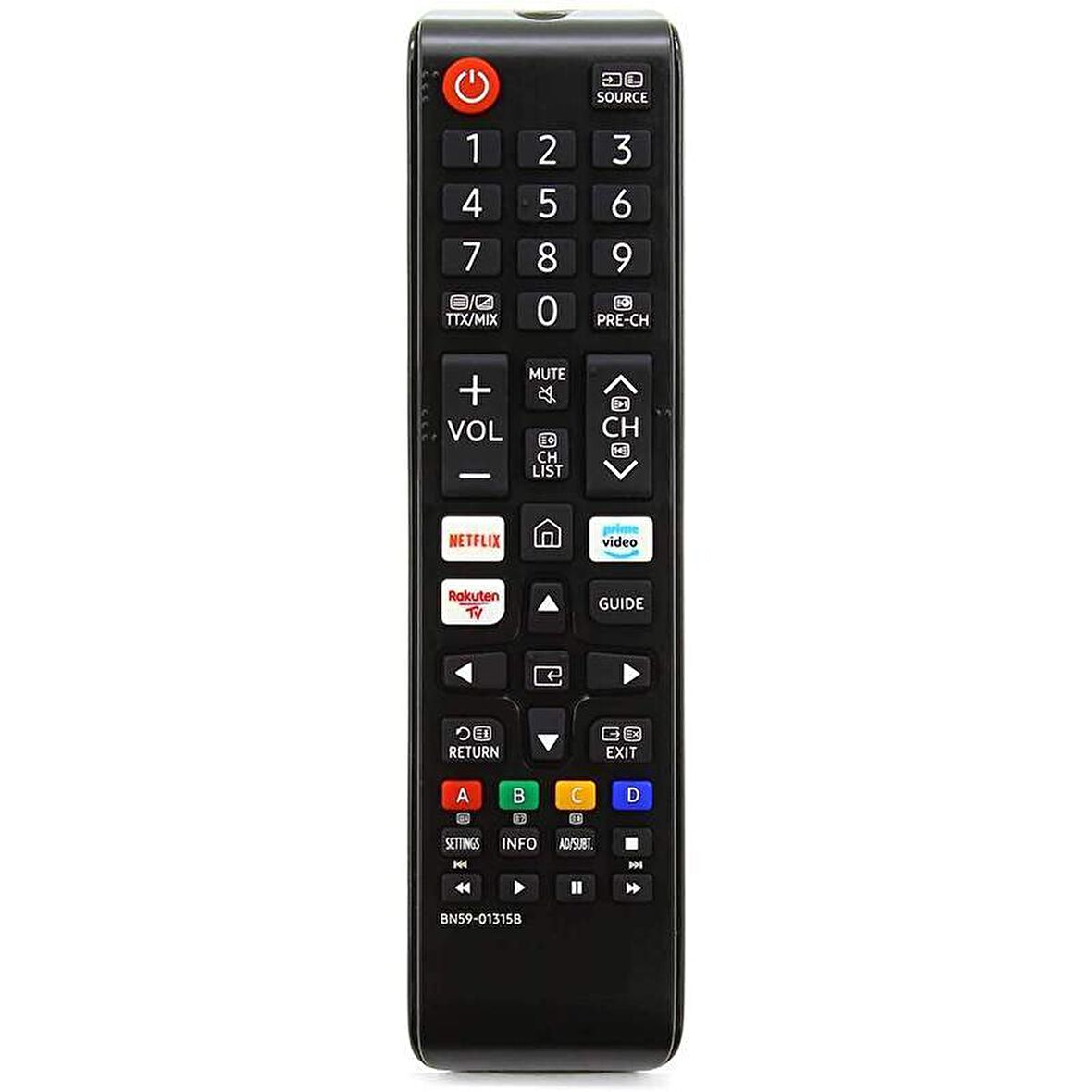 WEKO KL SAMSUNG BN59-01315B NETFLİX-PRİME VİDEO-RAKUTEN TUŞLU KISA LCD-LED TV KUMANDA