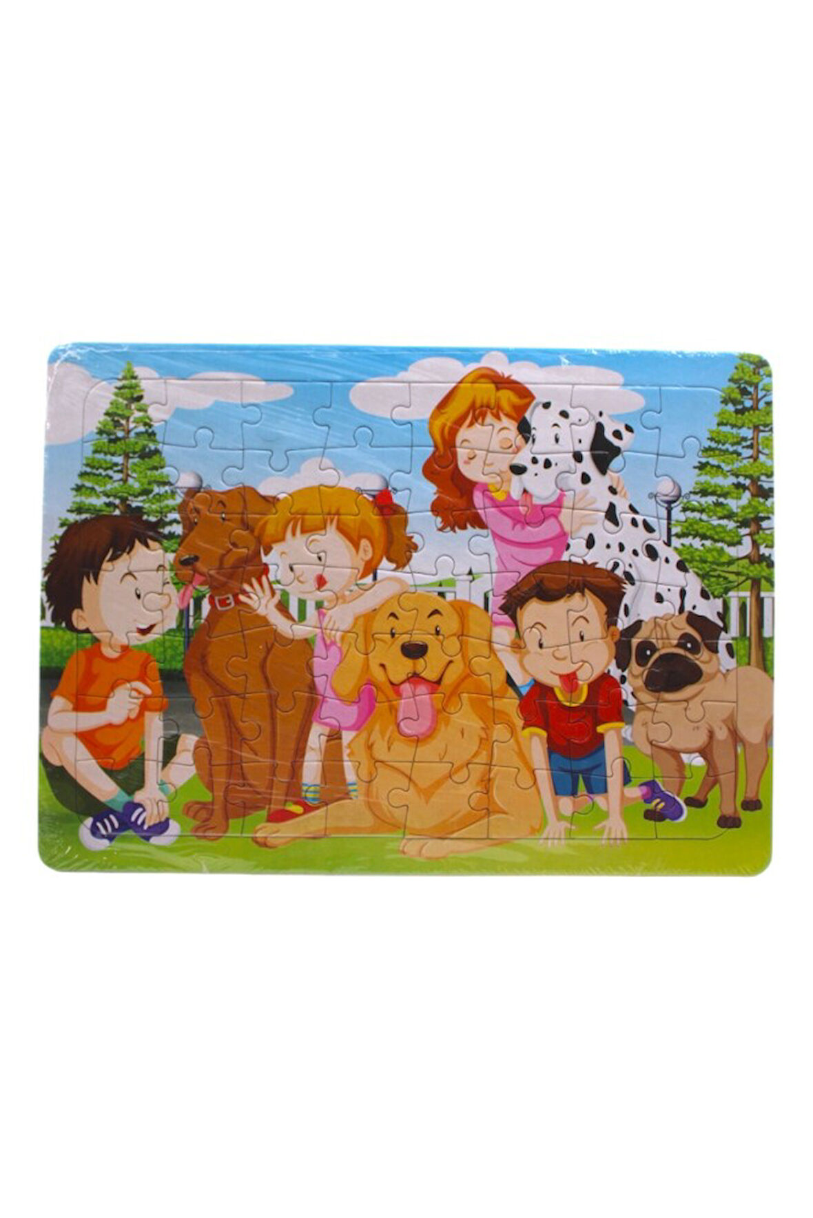 Hikayeli Yapboz Puzzle 30 X 40 Cm Sevimli Köpekler