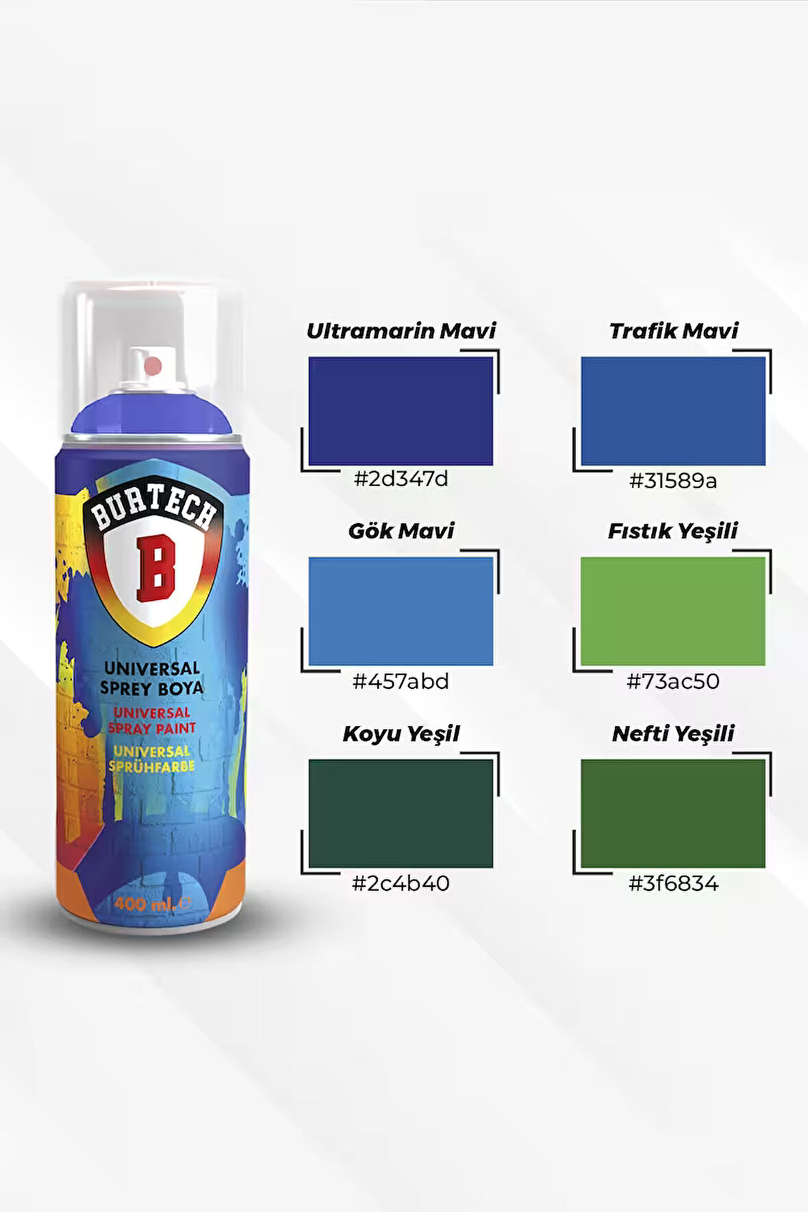 Universal Gök Mavi Sprey Boya