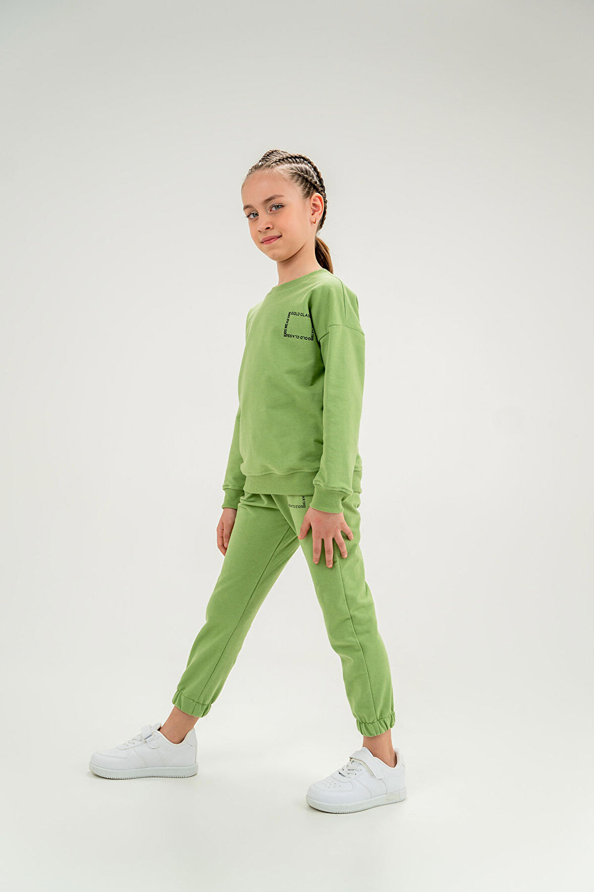 Gold Class Baskılı Unisex Çocuk Eşofman Takımı