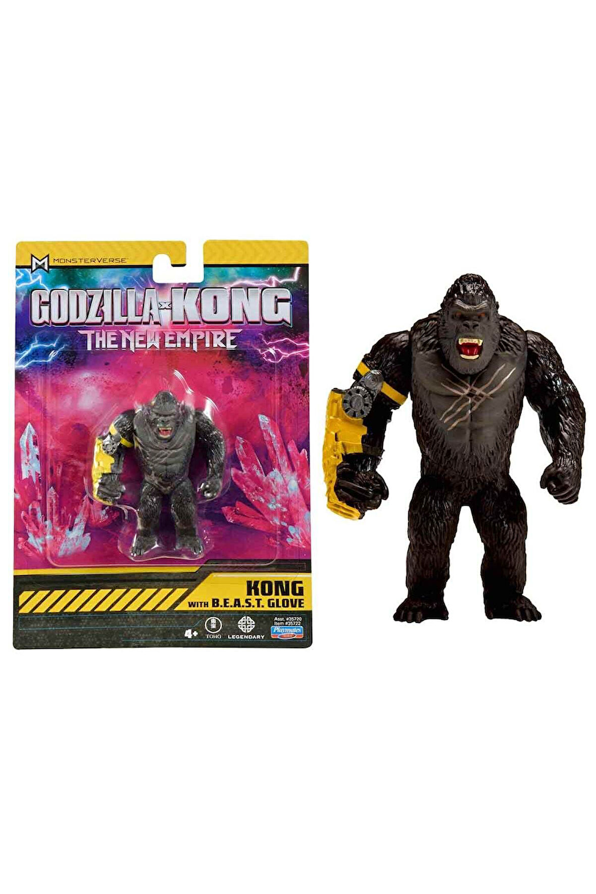 8 cm Godzilla X Kong With Beast Glove Aksiyon Figürü King Kong