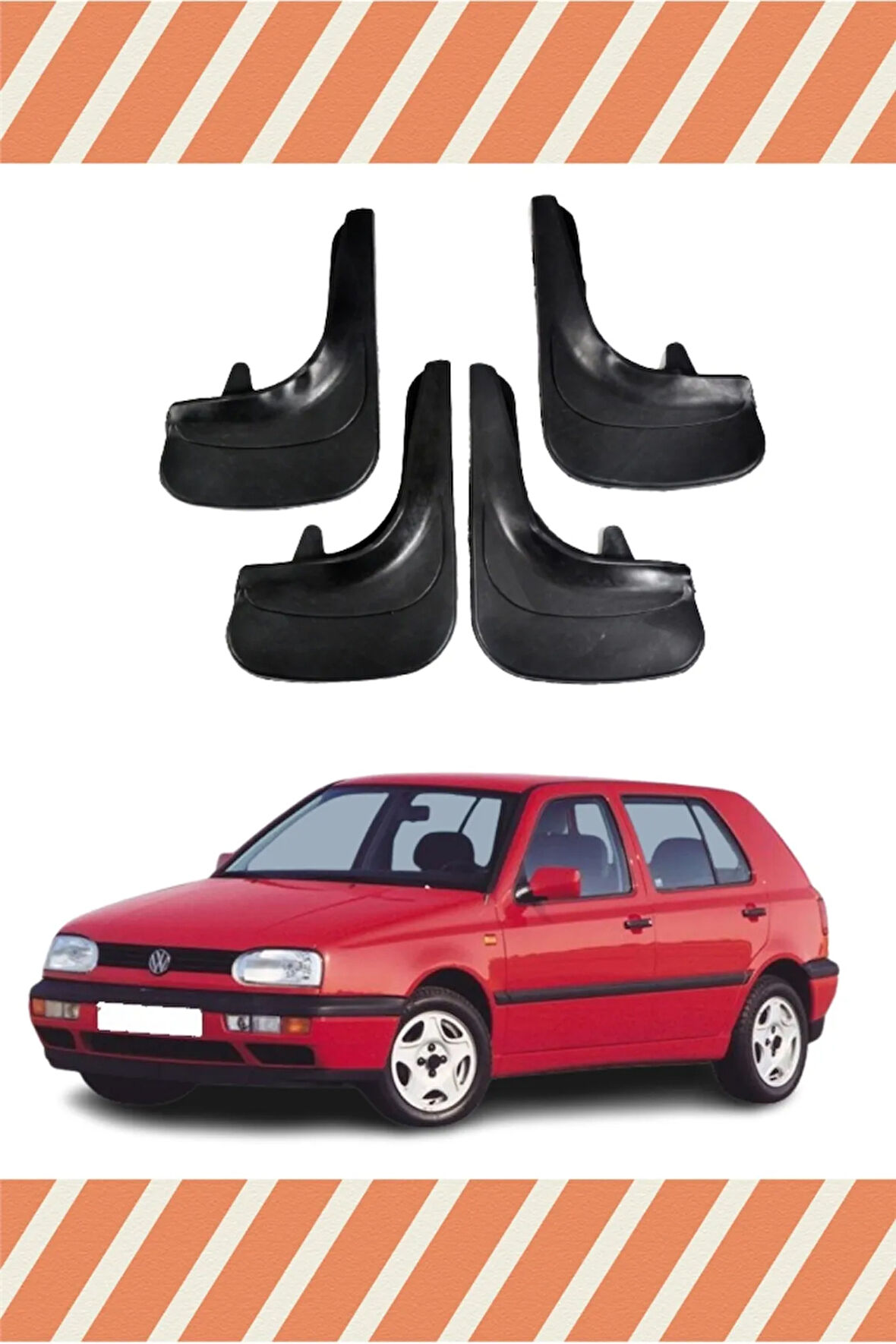 Volkswagen Gol 3 tüm kasalar 4’lü tozluk çamurluk paçalık uzun ömürlü