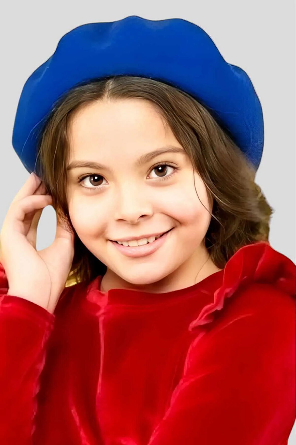 Uniquetrenders Kız Çocuk Fransız Ressam Bere 10 - 16 Yaş