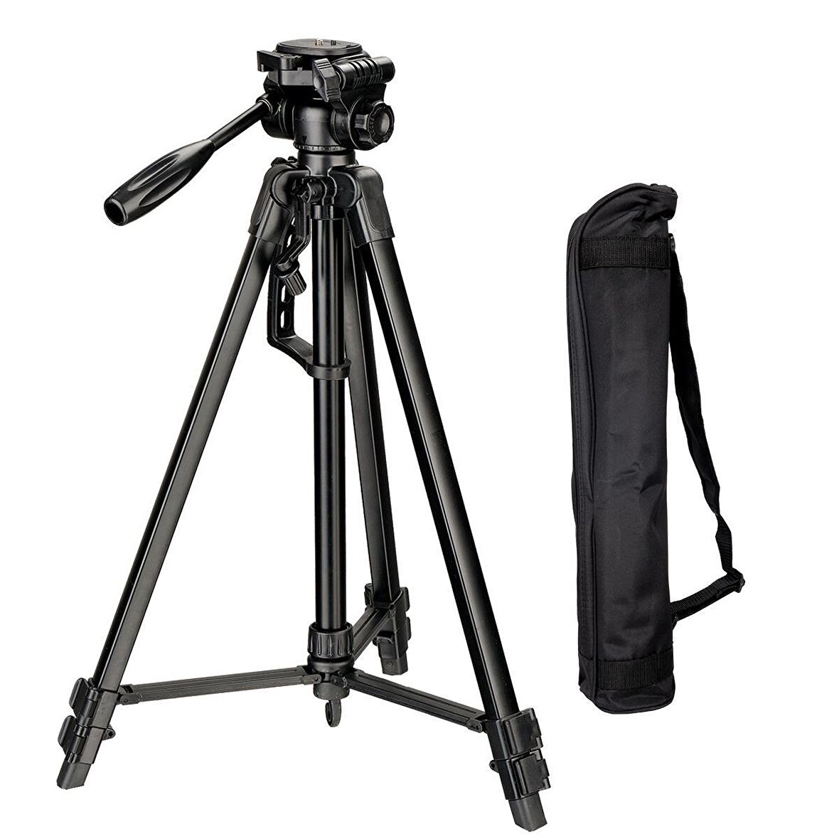 Fujifilm xt3 xt4 Uyumlu 157Cm Profesyonel Tripod