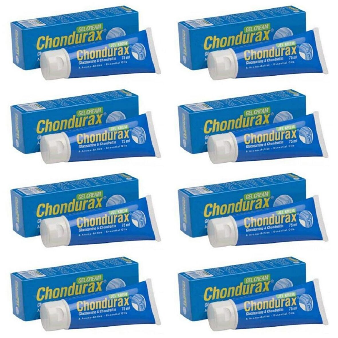 CHONDURAX JEL 75 ML X 8 ADET