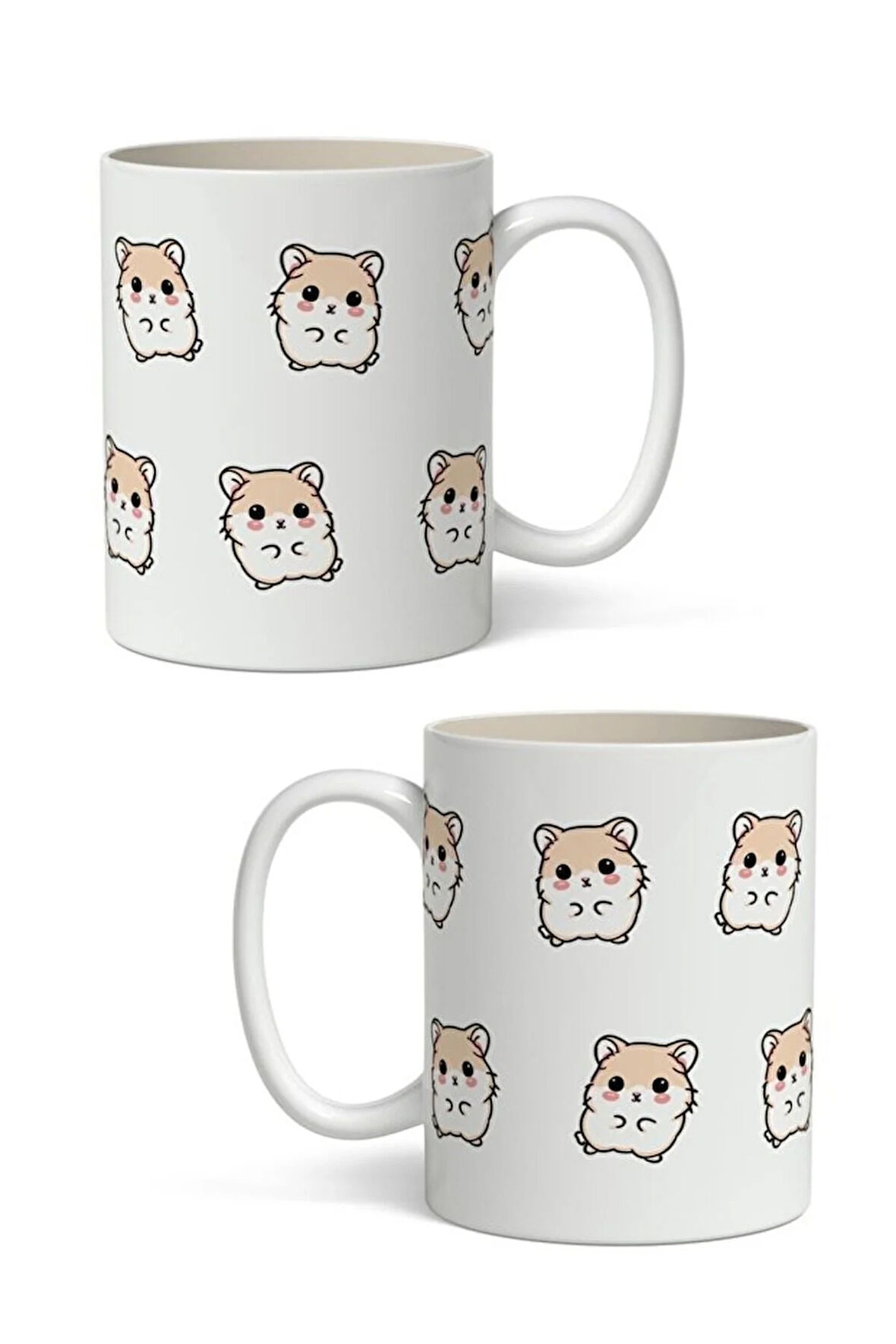 Hamster Tasarımlı Kupa Bardak Sevgiliye Arkadaşa Hediye