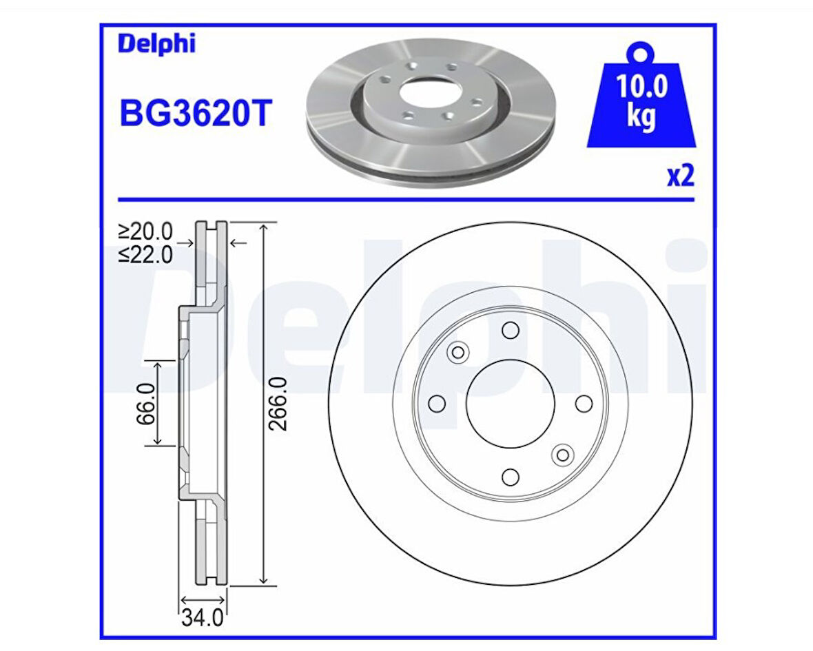FREN DİSKİ ÖN BERL YM 01>> P307