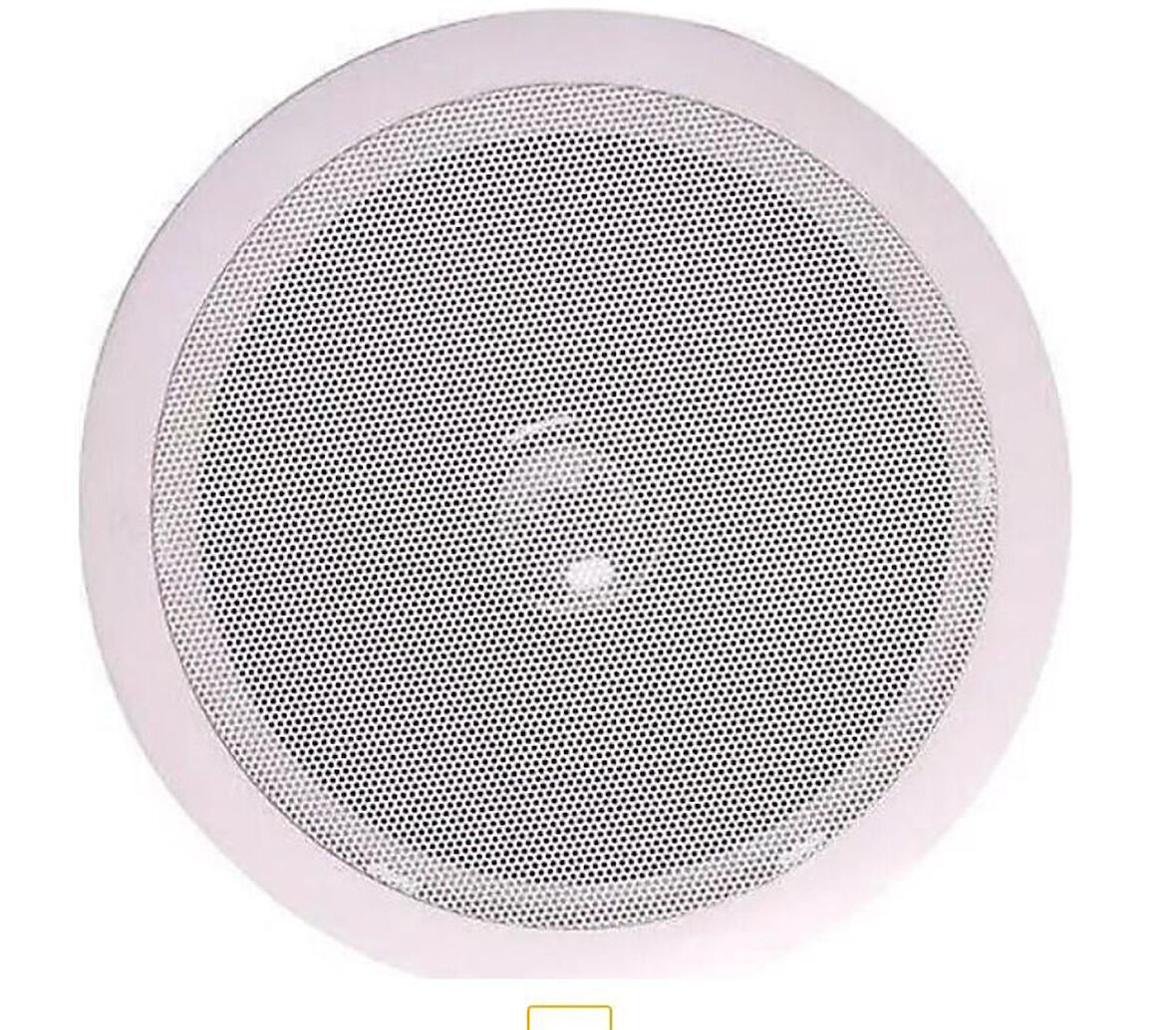 No-Tel TH6CTW 6 İnç 16 CM 20 Watt Beyaz Alçıpan Trafolu Hoparlör Tavan Kolonu Mağaza Cami Okul İçin