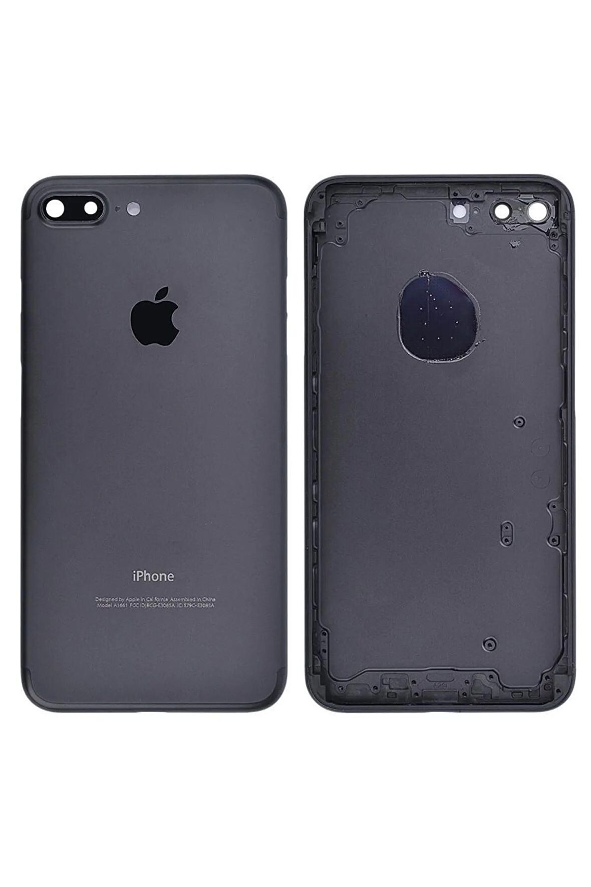 Iphone 7 Plus A Kalite Boş Kasa Siyah 