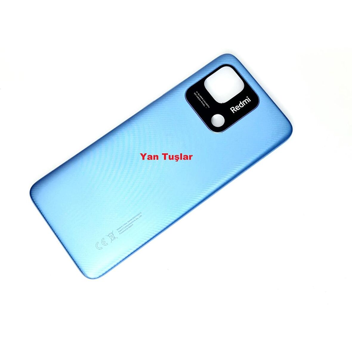 Redmi 10C Kasa Arka Kapak Batarya Kapağı Mavi