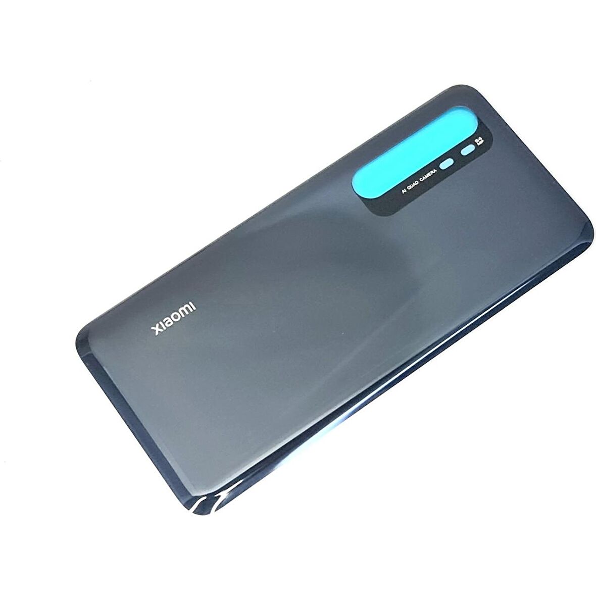Mi Note 10 Lite Arka Kapak Batarya Pil Kapağı (Cam) Siyah