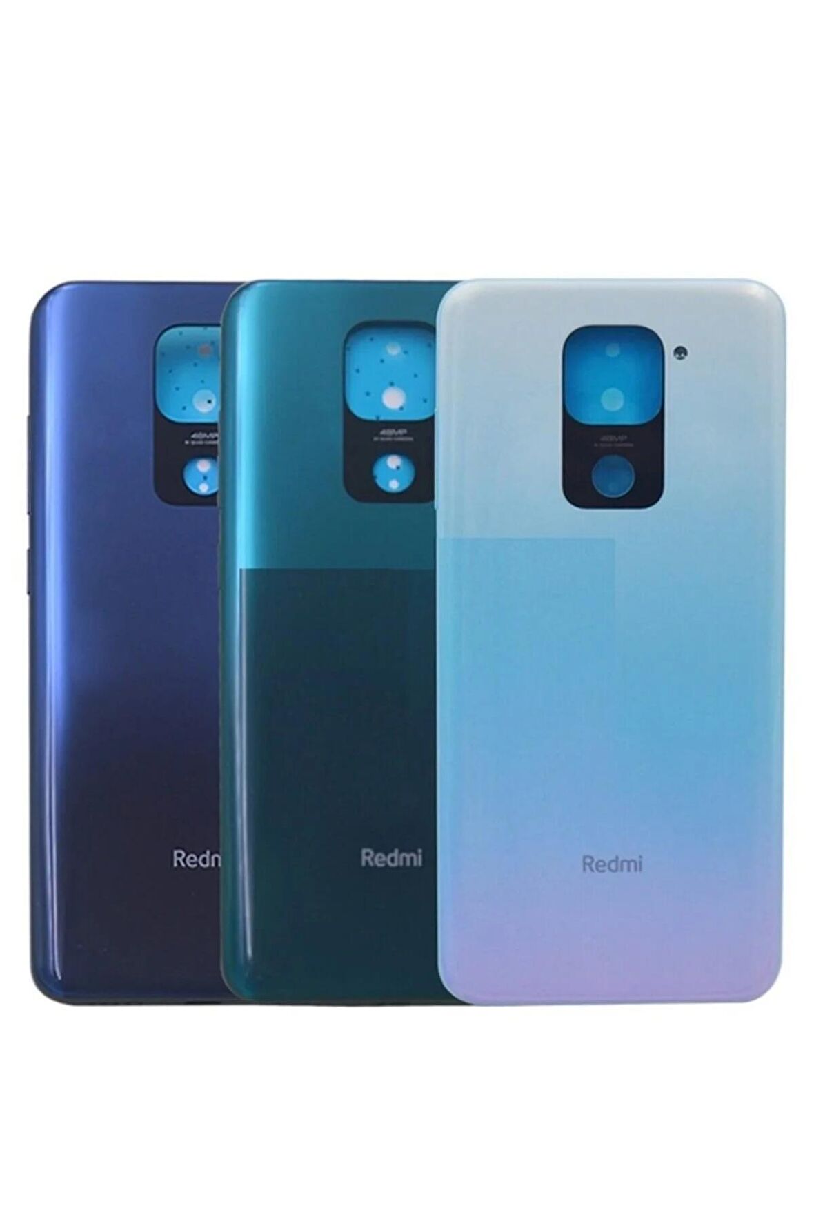 Redmi Note 9 Arka Kapak Pil Batarya Kapağı (Mavi)