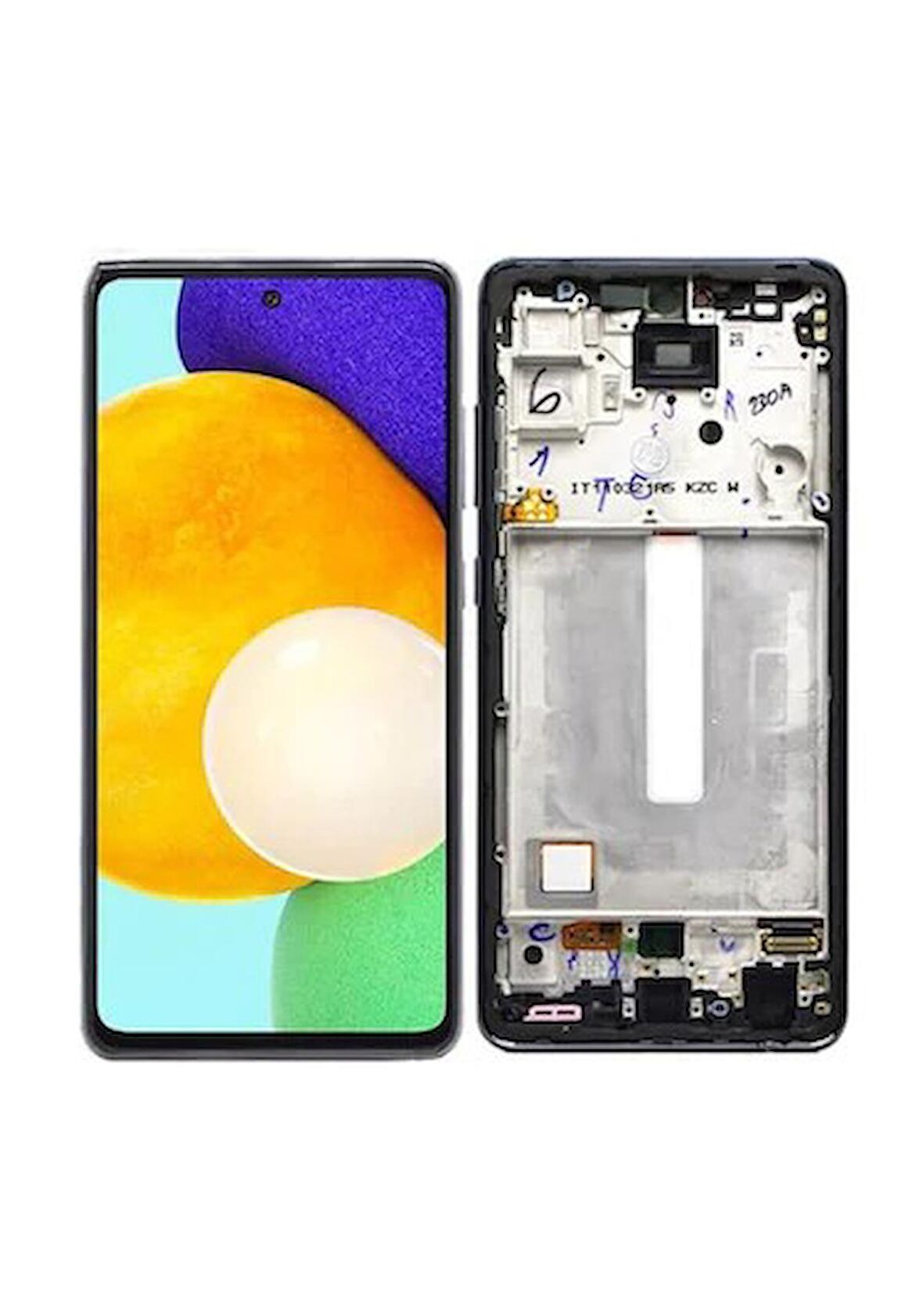 Samsung Galaxy A52 A525 Lcd Ekran Dokunmatik (Çıtalı)