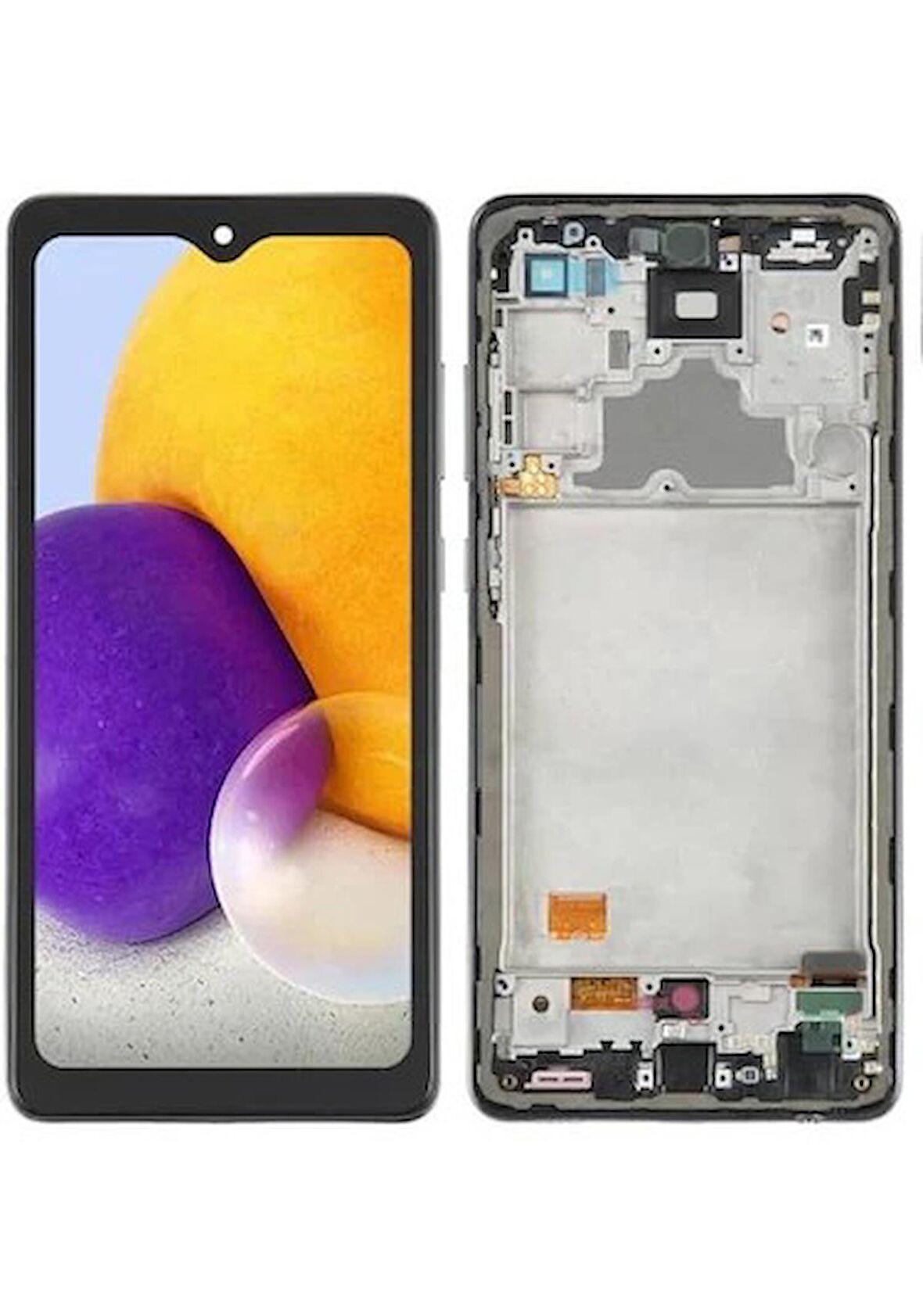 Samsung Galaxy A72 Lcd Ekran Dokunmatik (Çıtalı)