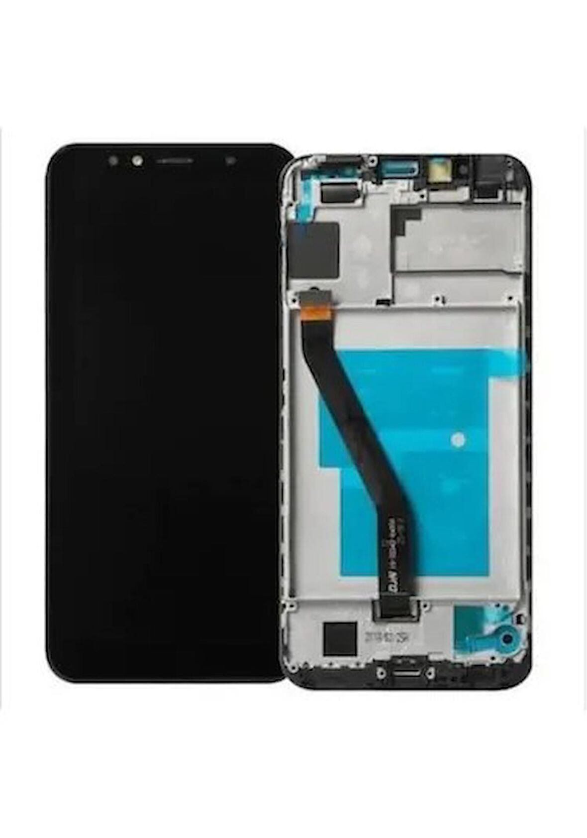 Huawei Y6 2018 Lcd Ekran Dokunmatik Çıtalı (Siyah)