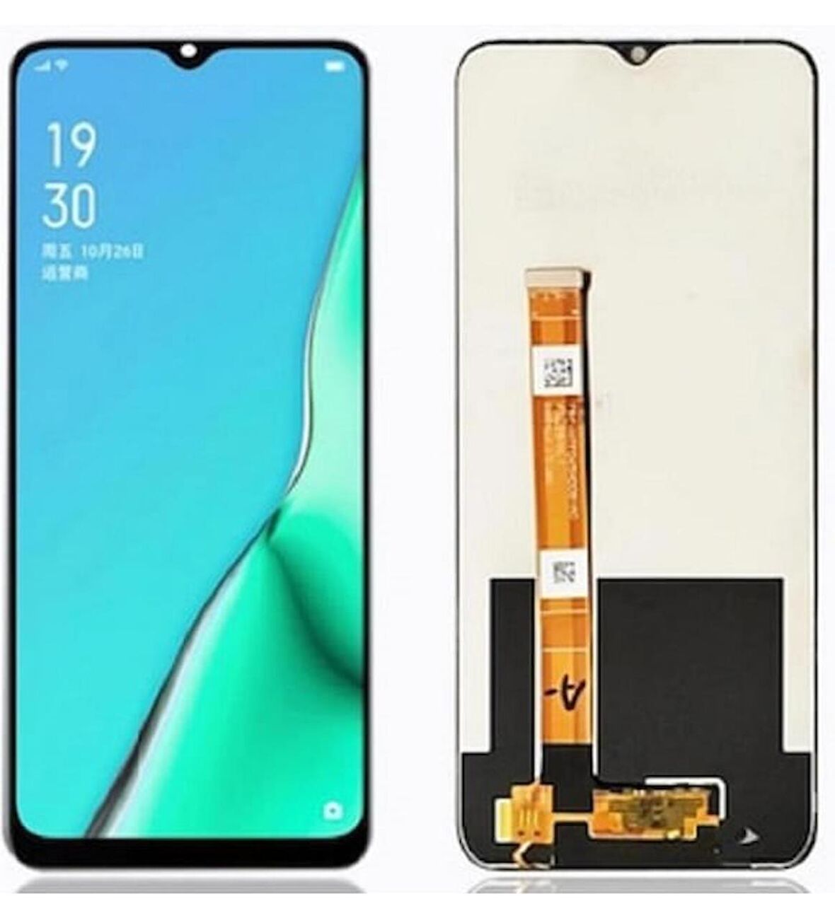 Oppo A31 Lcd Ekran Dokunmatik (Siyah)