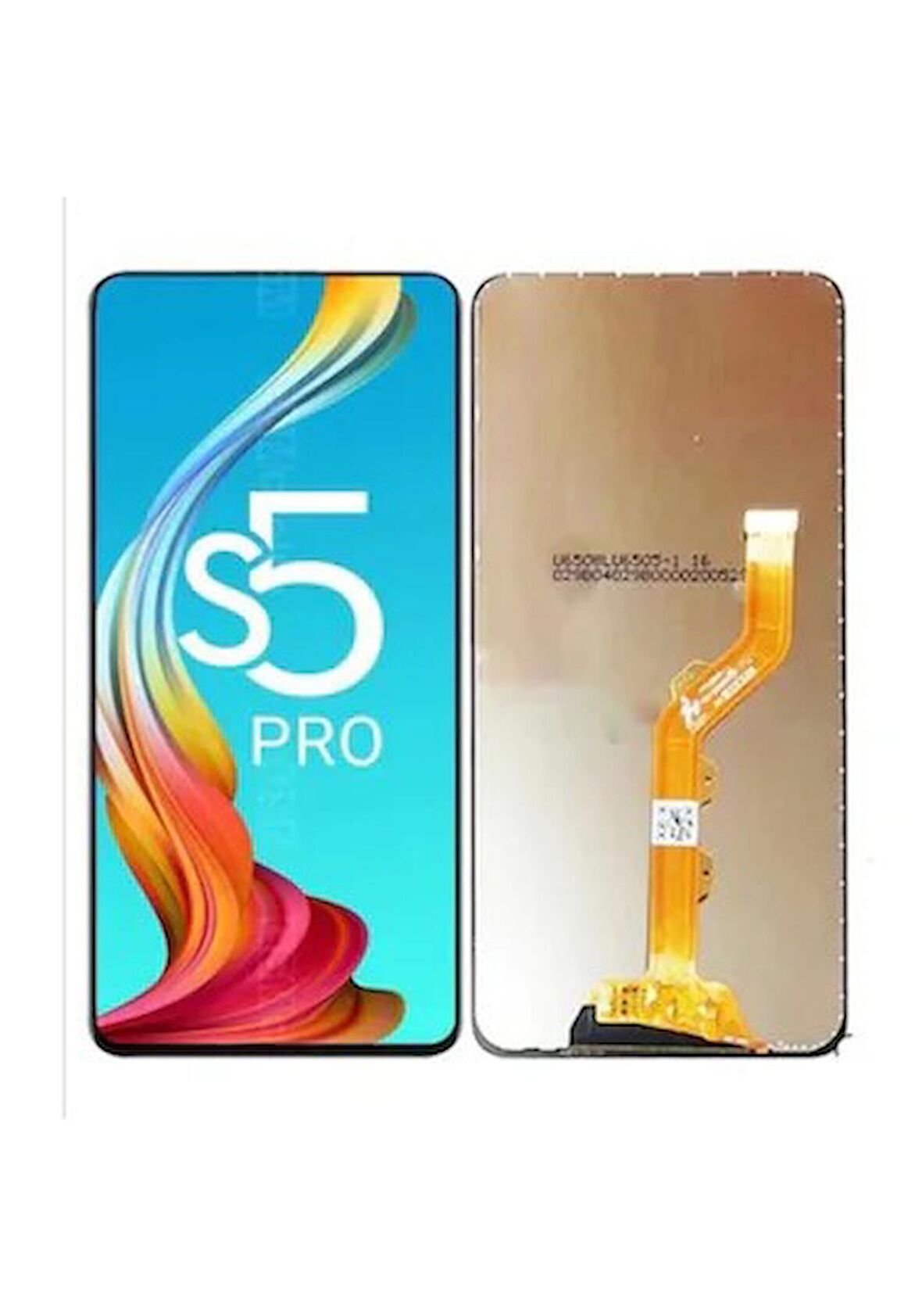 infinix S5 PRO/CAMON 15 PRO Ekran (Siyah)