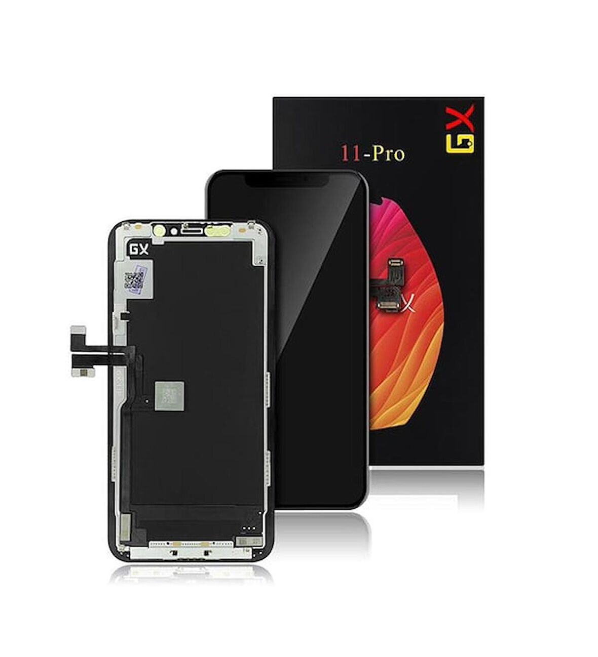 iPhone 11 Pro Ekran Dokunmatik GX OLED (Siyah)