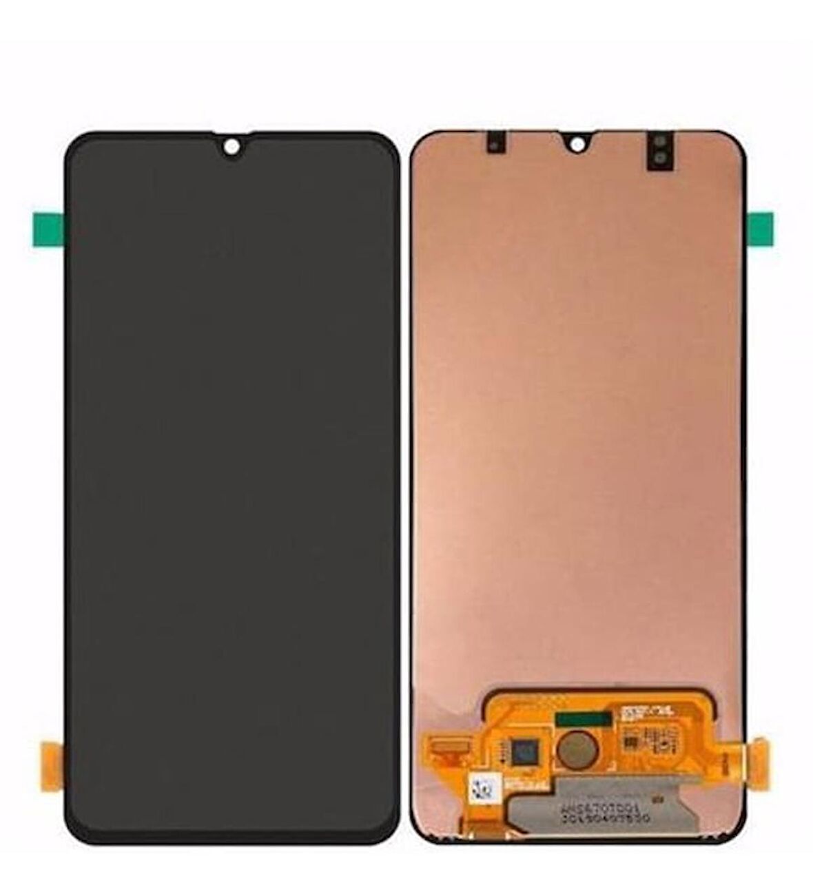 Samsung A70 SERVİS Dokunmatik Ekran (Siyah)