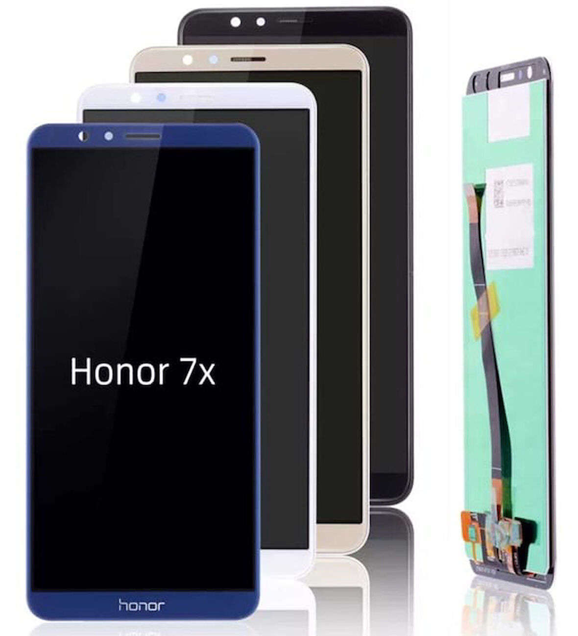 Honor 7X Ekran Dokunmatik (Mavi)