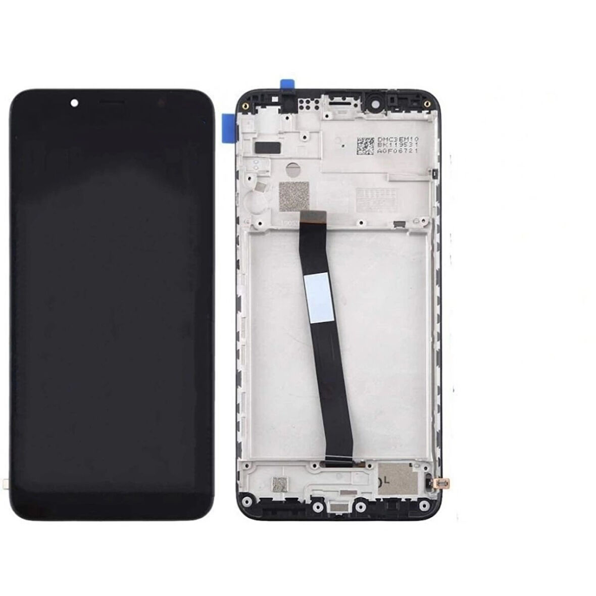 Redmi 7 - 7A Ekran Dokunmatik Çıtalı (Siyah)