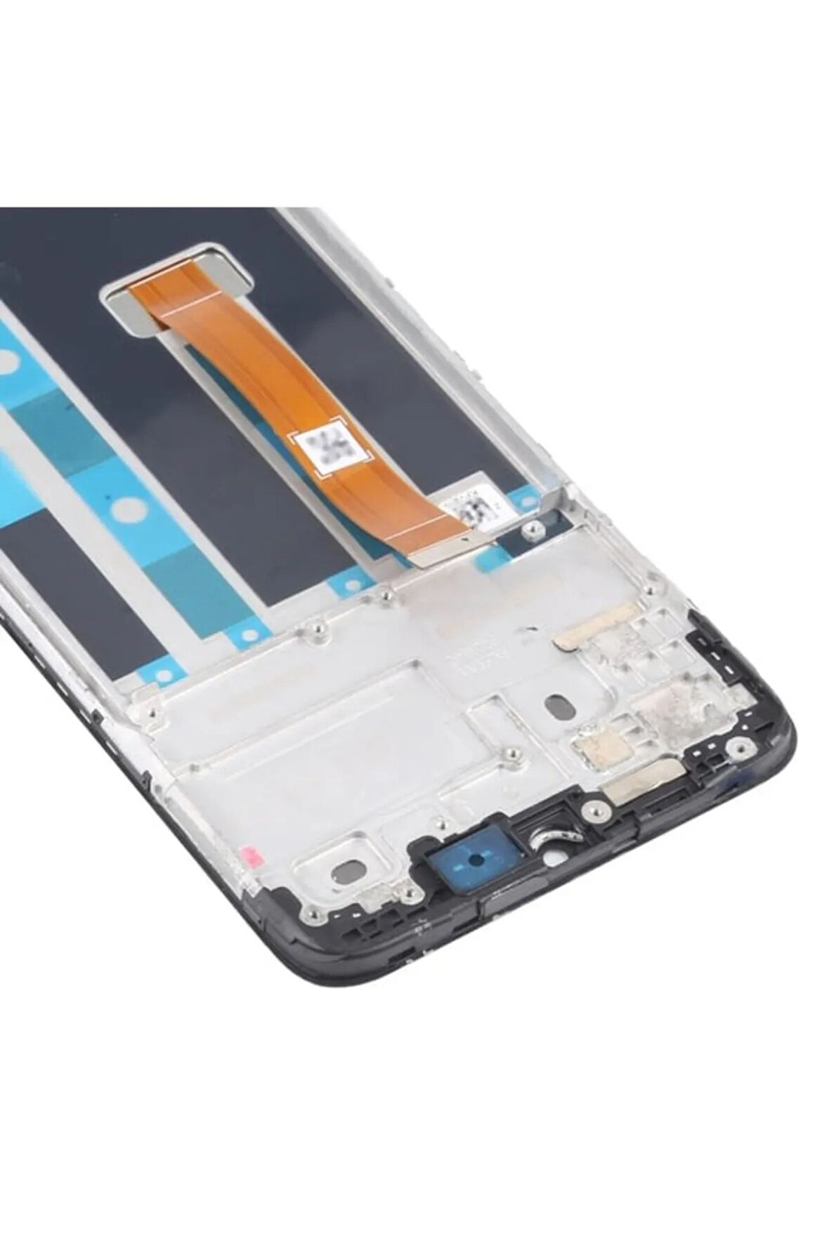 Oppo A15 - A15s Ekran Dokunmatik Çıtalı SRV (Siyah)