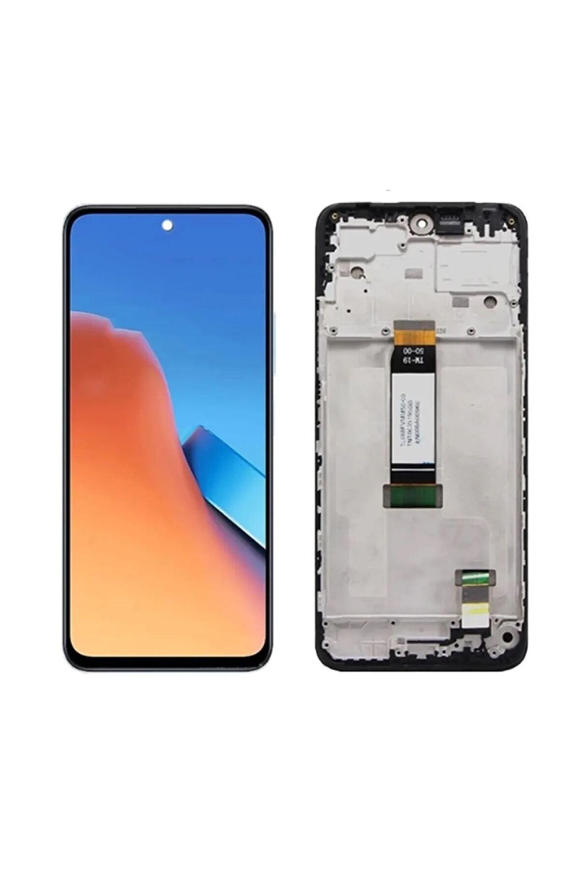 Redmi 12 Ekran Dokunmatik SRV (Çıtalı (Siyah)