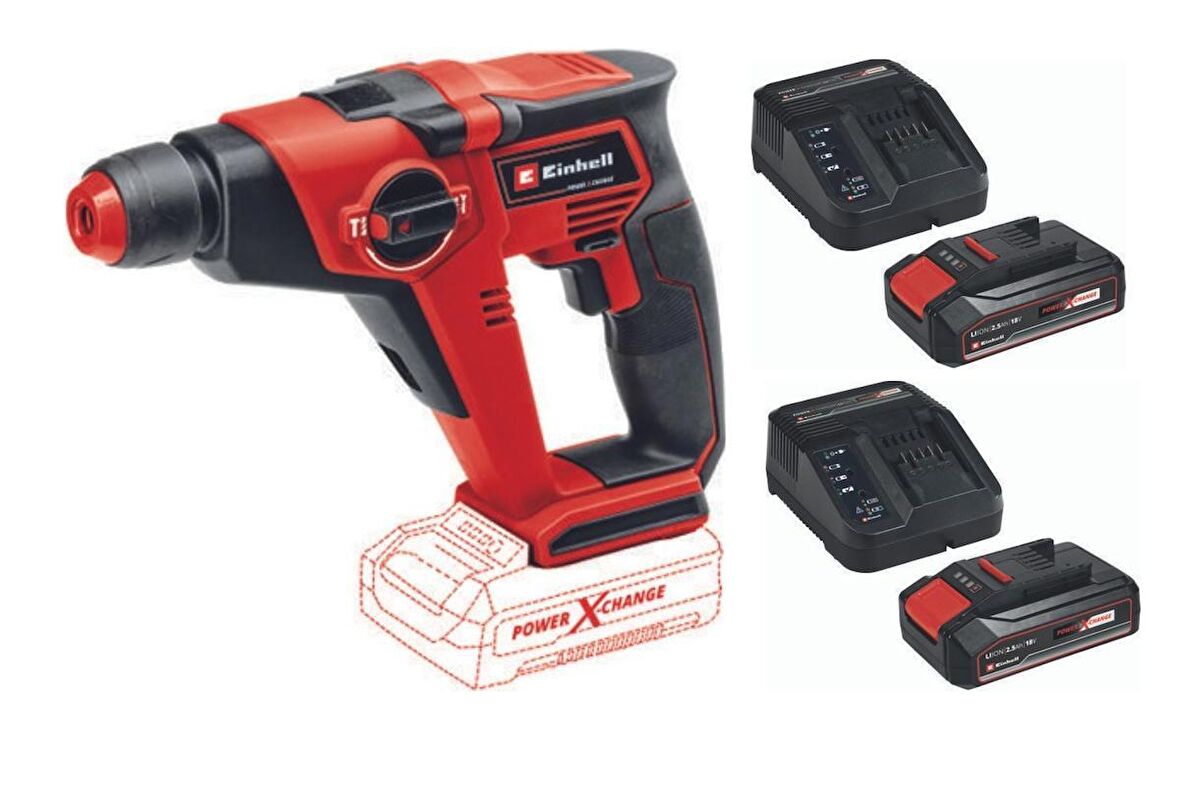 Einhell TE-HD 18/12 Li 2x2.5ah Akülü Matkap