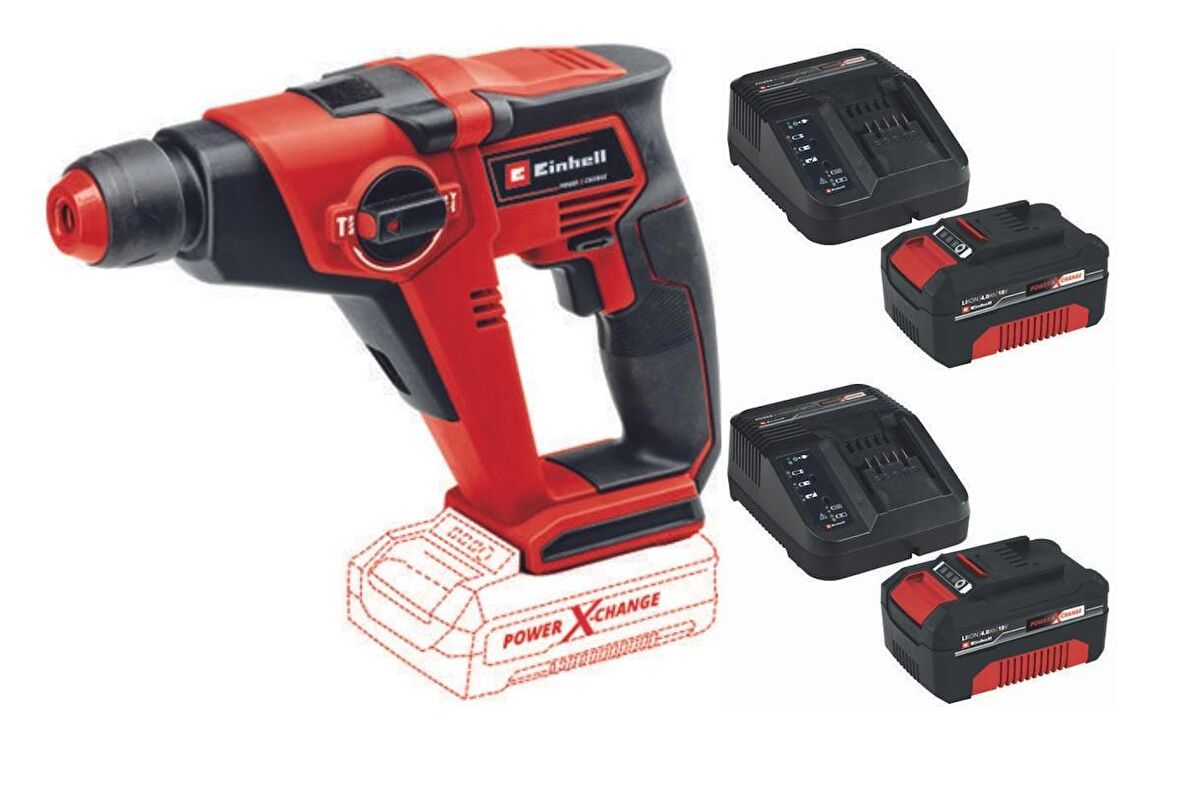 Einhell TE-HD 18/12 Li 2x4.0ah Akülü Matkap
