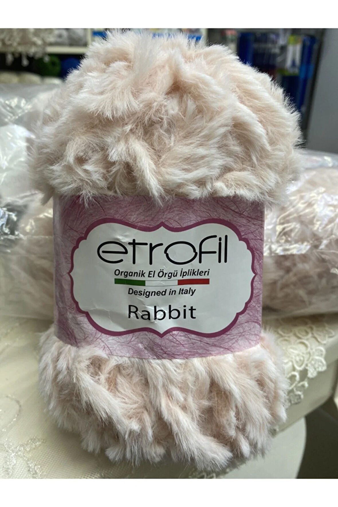 Rabbit 100 gram 70350 Pembe Beyaz