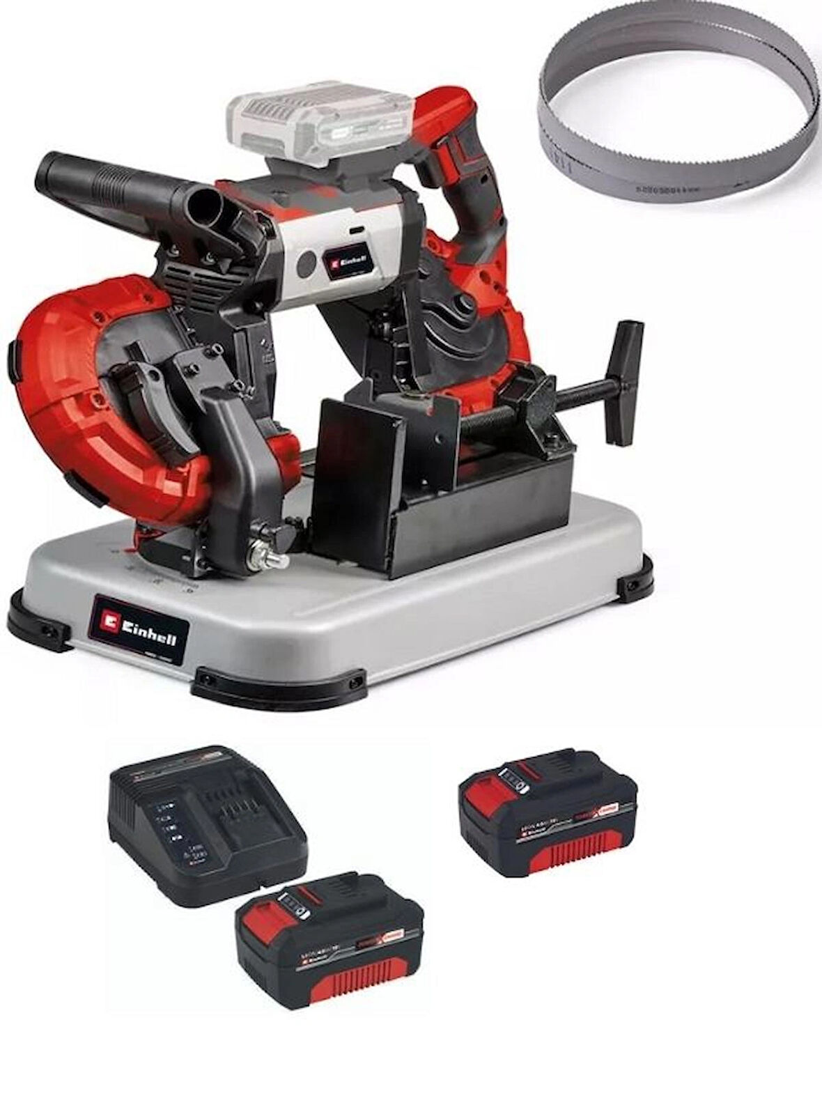 Einhell TE-MB 18/127 U Li 2x4.0ah Akülü Şerit Testere 