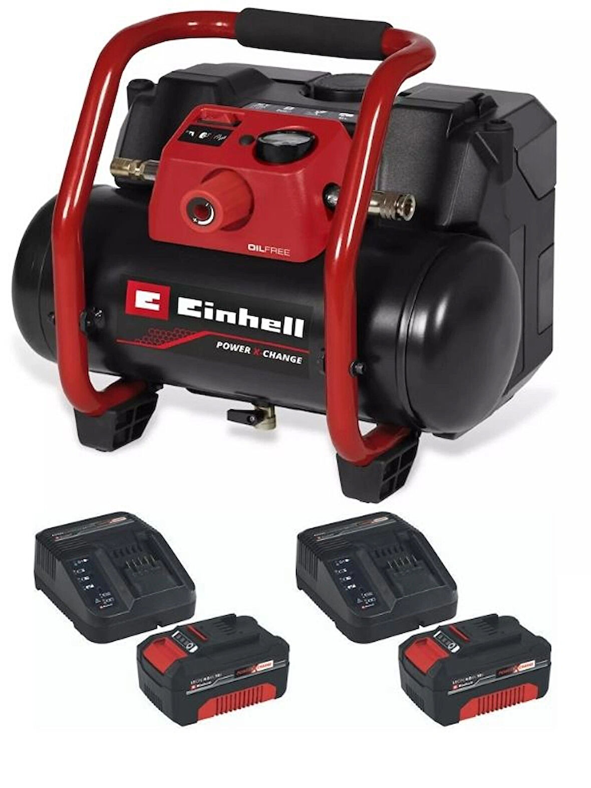  Einhell TE-AC 36/150 Li OF 2x4.0ah Akülü Hava Kompresörü