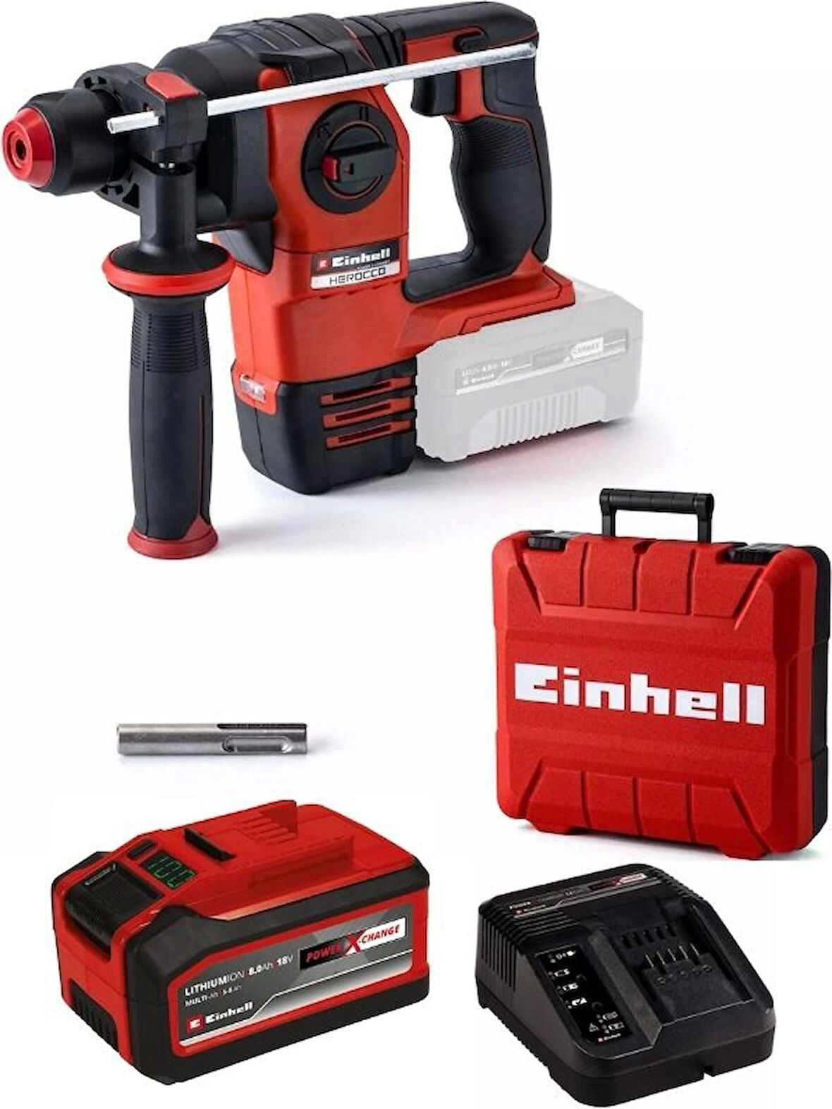 Einhell Herocco 18/20 1x8.0ah Akülü Kömürsüz Kırıcı matkap 