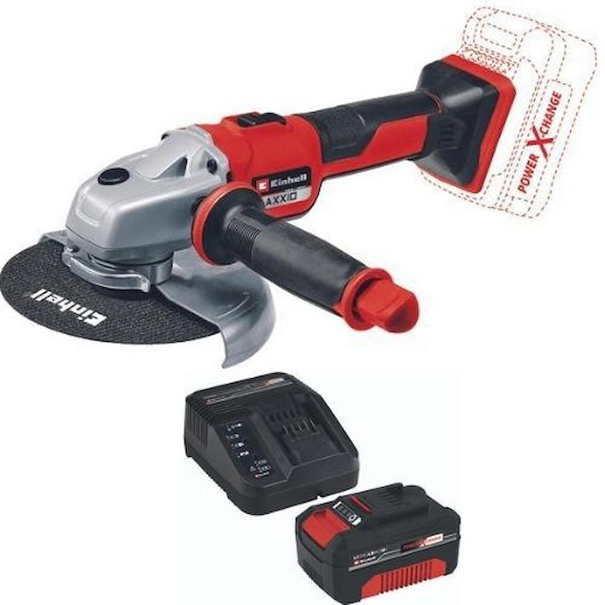 Einhell AXXIO 18/150 1x4.0ah Akülü Kömürsüz Avuç Taşlama Makinesi