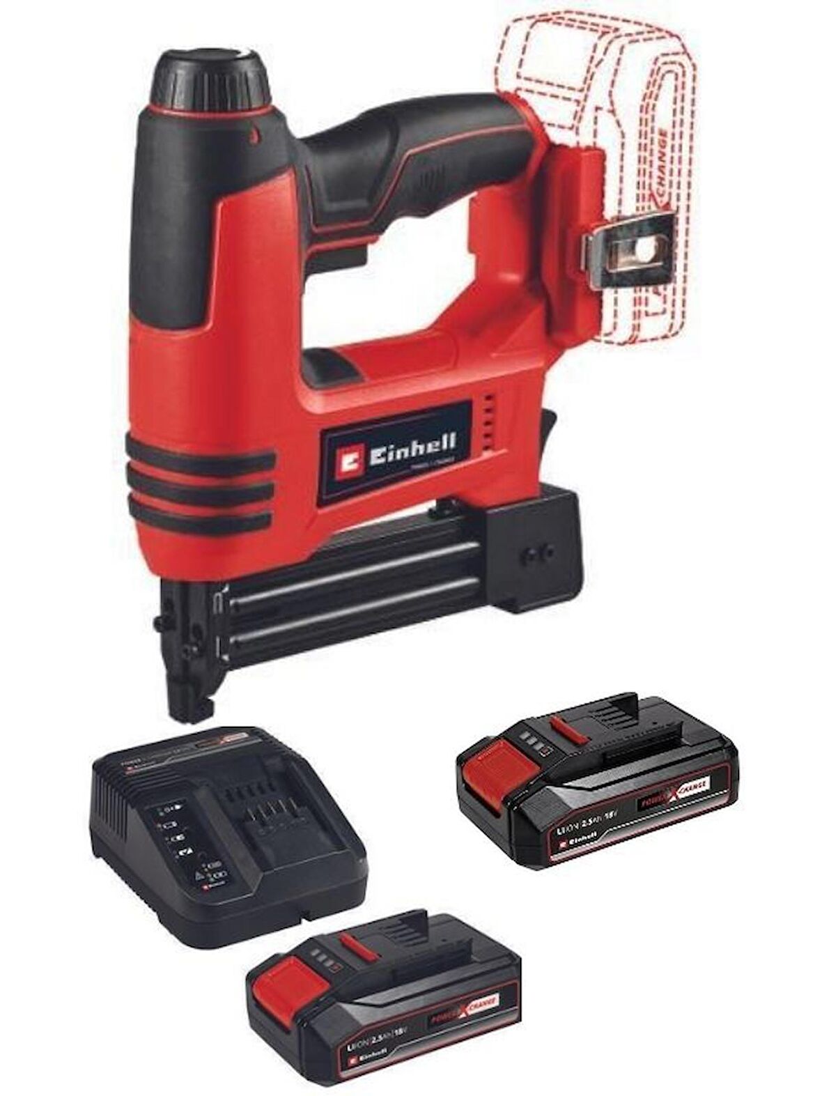 Einhell TE-CN 18 Li 2x2.5ah Akülü Çivi ve Zımba Çakma  Tabancası