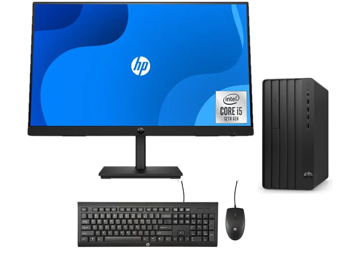 HP 290 PRO G9 Intel Core I5 12500 64GB 2tb SSD Intel® UHD Graphics Freedos 21.5 FHD Monitör 228N8X1AA40+WeblegelsinUsbBellek