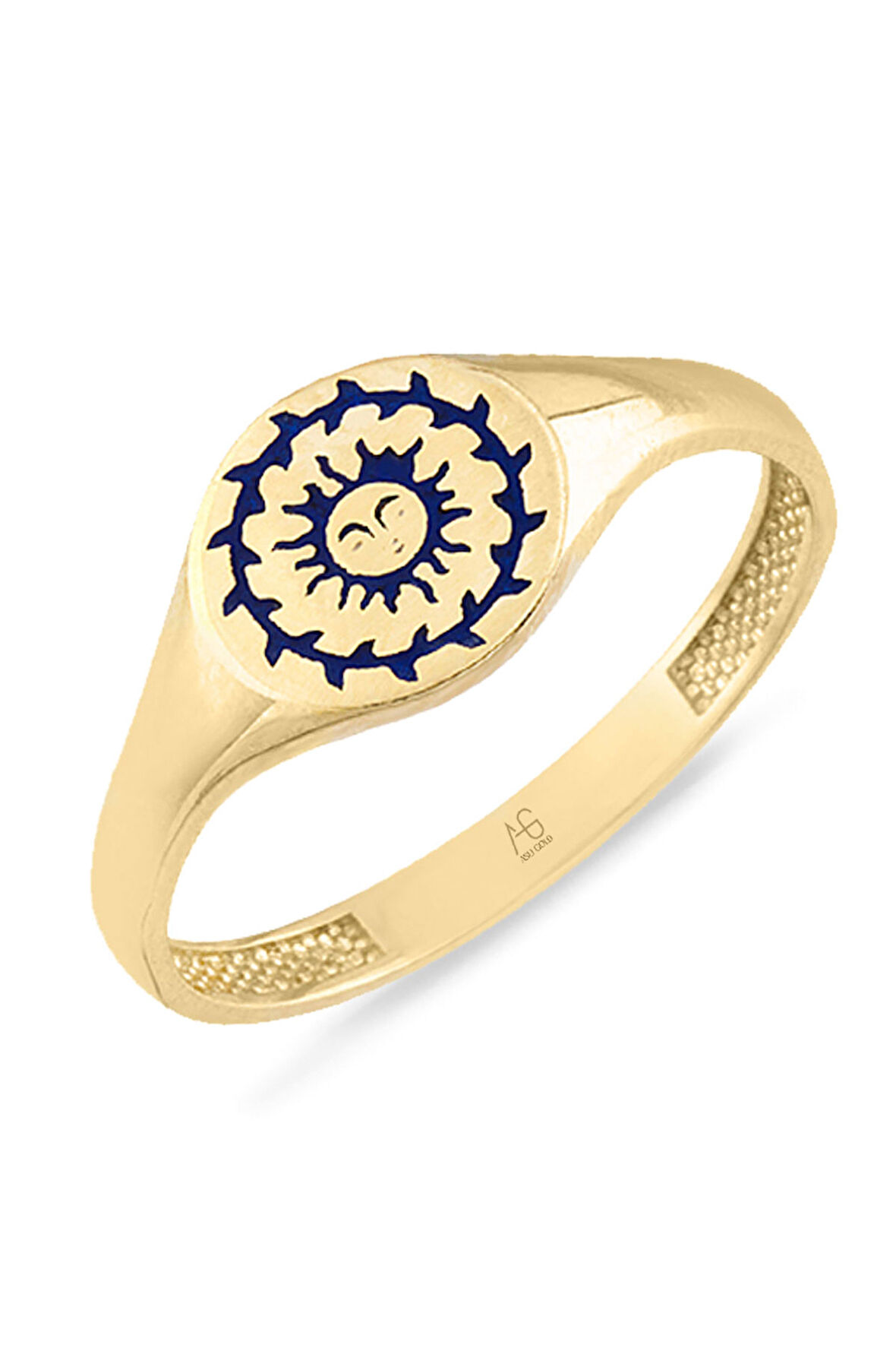 Altın Güneş Yüzük