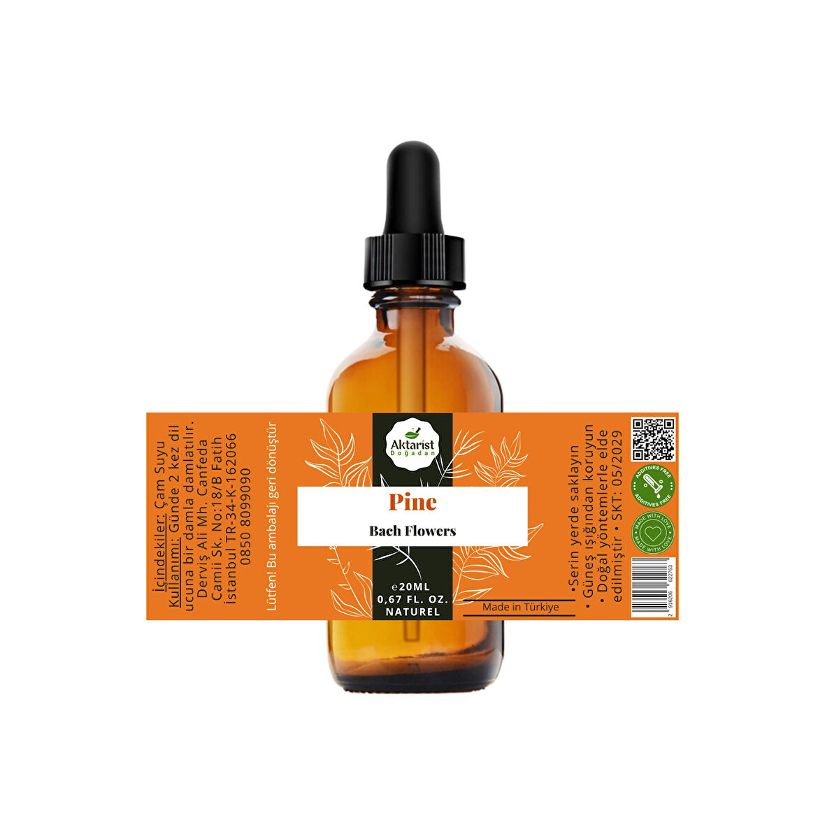 Pine - Bach Flowers Water 20Ml