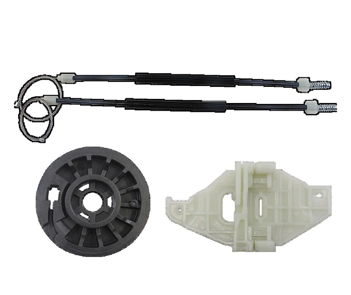 Kayoto Citroen C-Elysee Peugeot 301 2012-2016 Cam Kriko Tamir Takımı Ön Sağ KY29193C