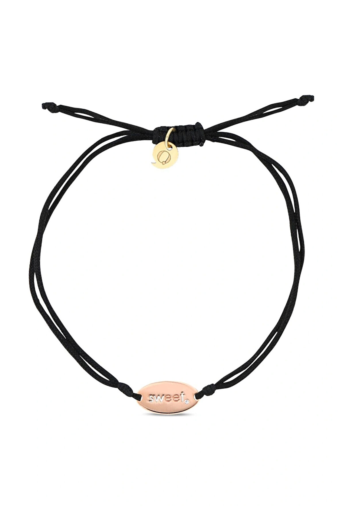 14 Ayar Altın Pırlantalı Sweet Bileklik