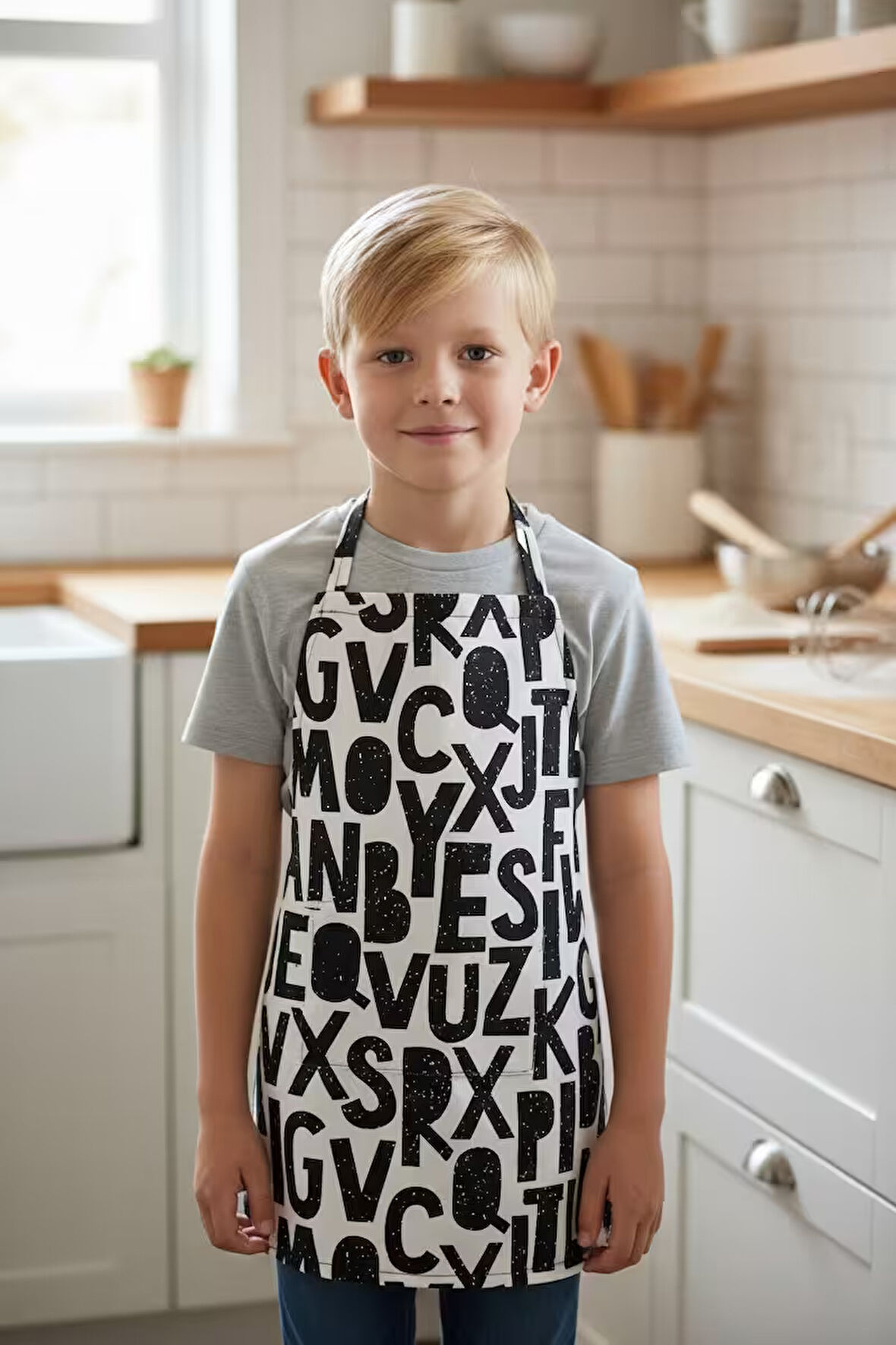Çocuk Mutfak Önlüğü, Etkinlik Önlüğü 4-12 yaş Aktivite Önlüğü