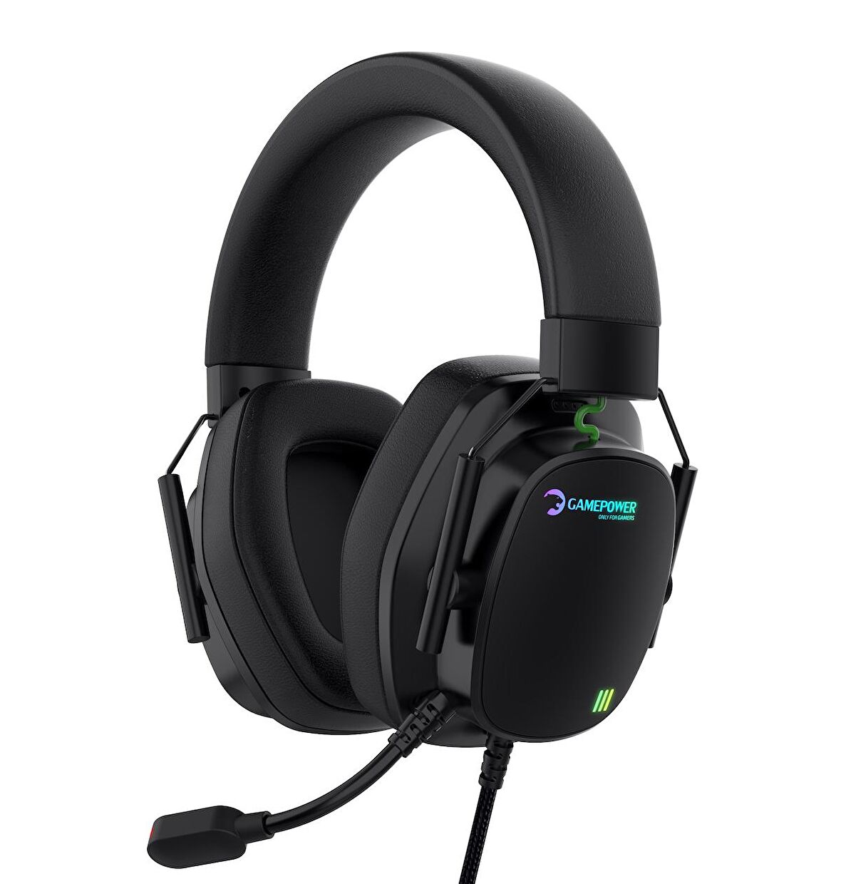GAMEPOWER KAI TITANIUM Siyah 7.1 RGB GAMING KULAKLIK