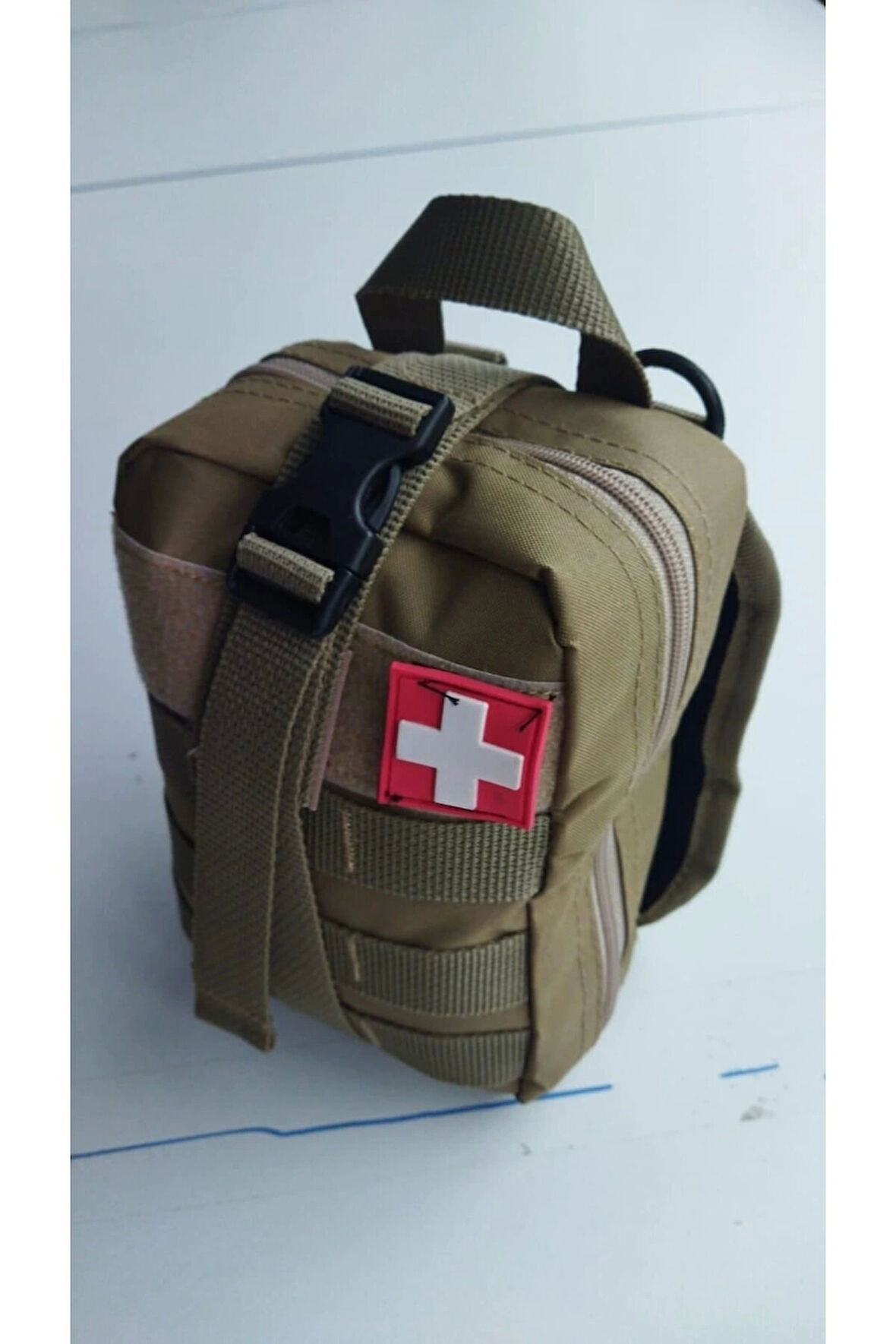 İlk Yardım Çantası - First Aid Kit (Tactical Askeri Molle Çantalı)