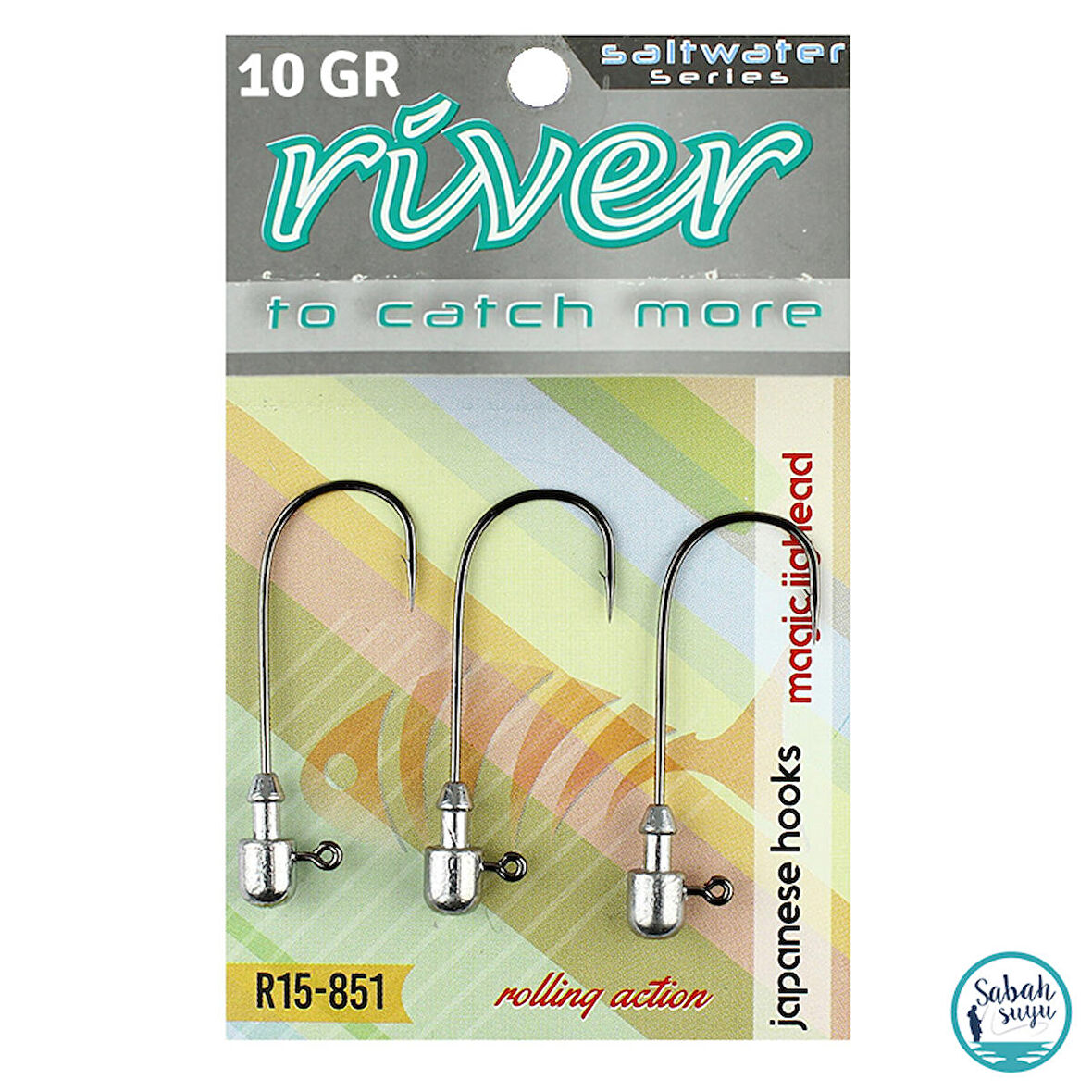 River Magic Jig Head #3/0 10gr (3 Adet)