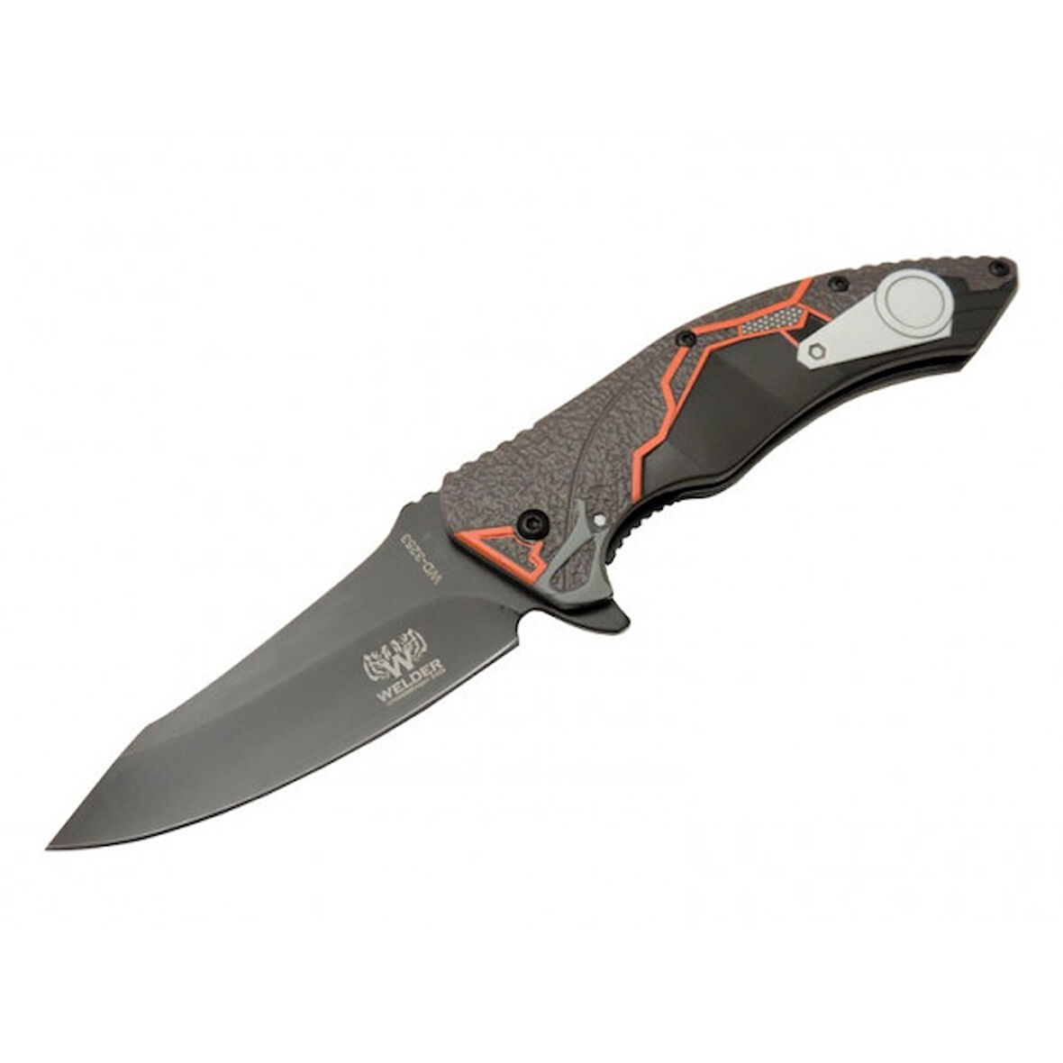 Kapaklı Çakı 21 cm Yarı Otomatik