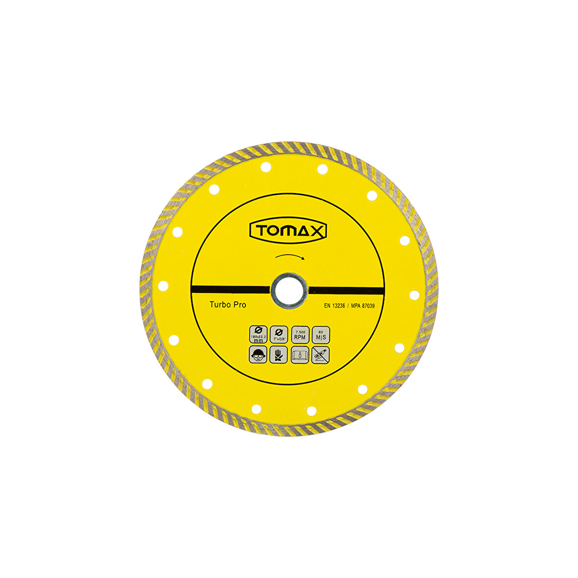 Turbo Elmas Mermer Granit Kesici 180x2,2x22