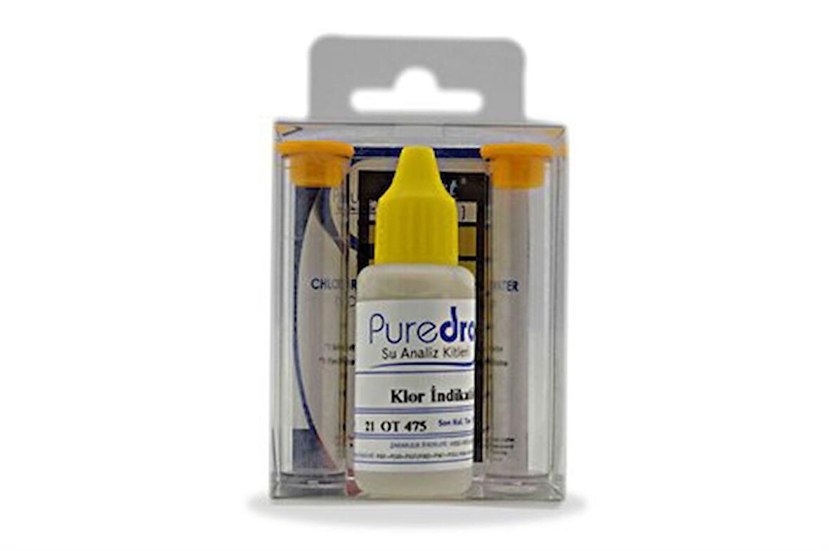 PUREDROP SERBEST KLOR TEST KİTİ- EKONOMİK PAKET